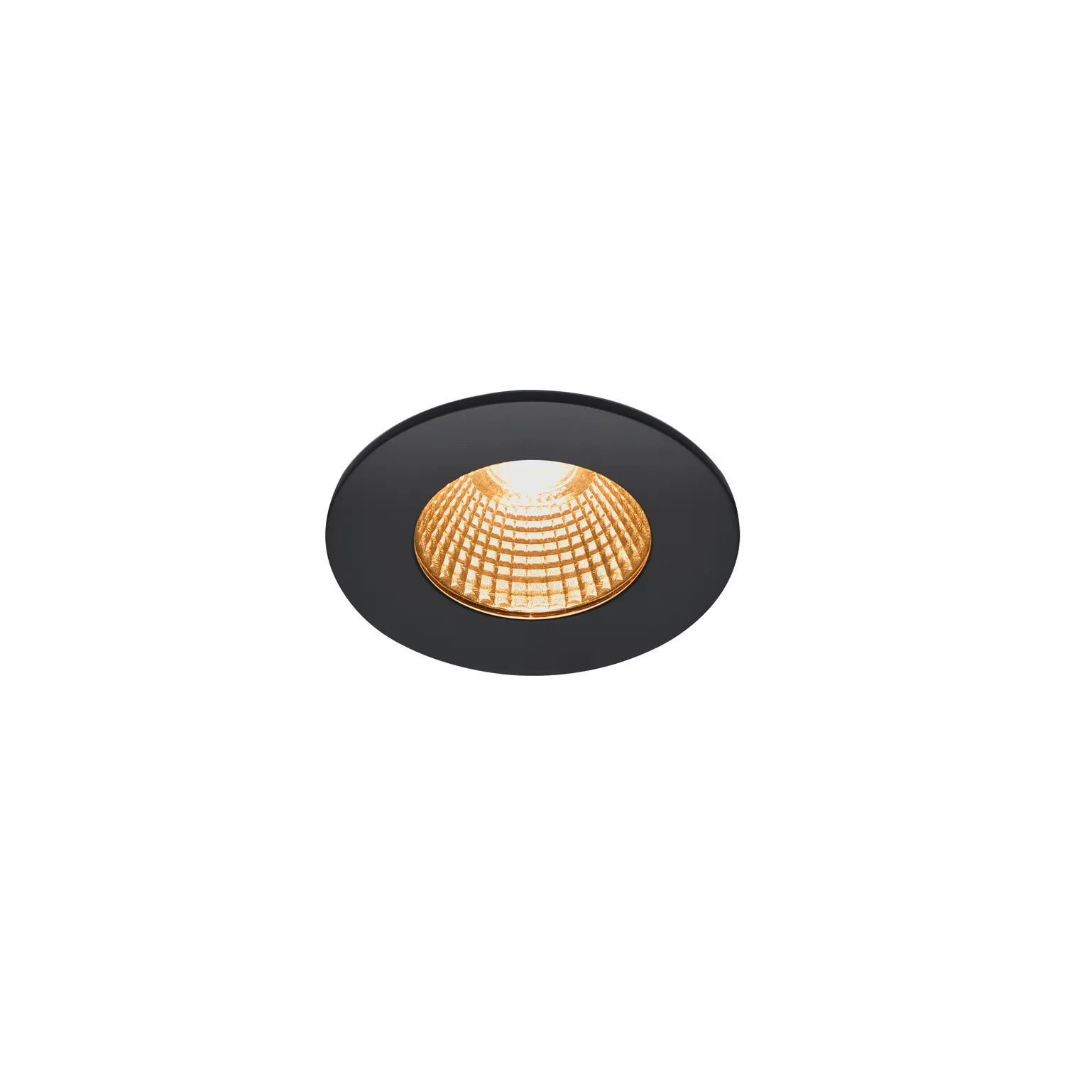 PATTA-I, led plafondinbouwarmatuur voor buiten, rond, DL, IP65, zwart,
