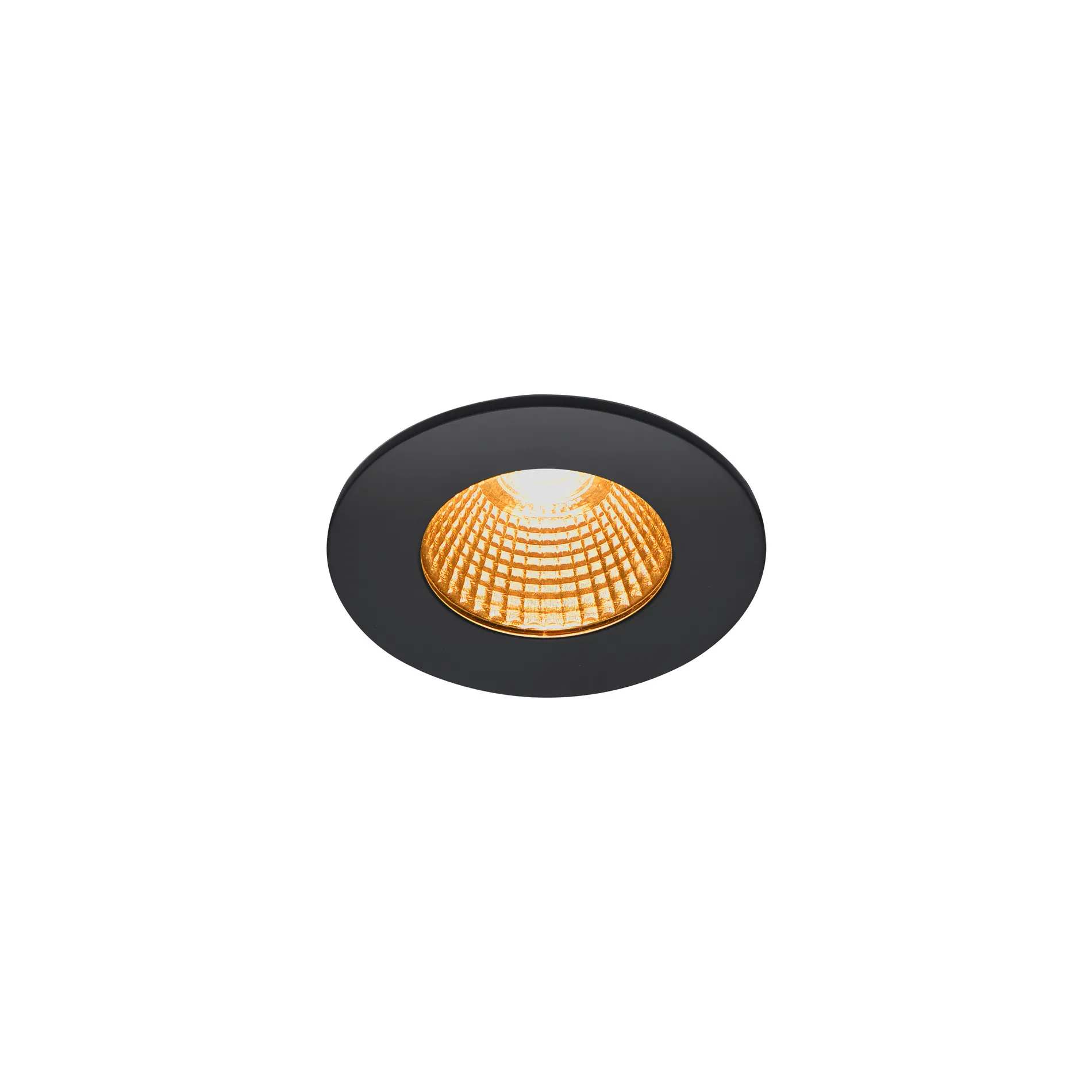 PATTA-I, led plafondinbouwarmatuur voor buiten, rond, DL, IP65, zwart,
