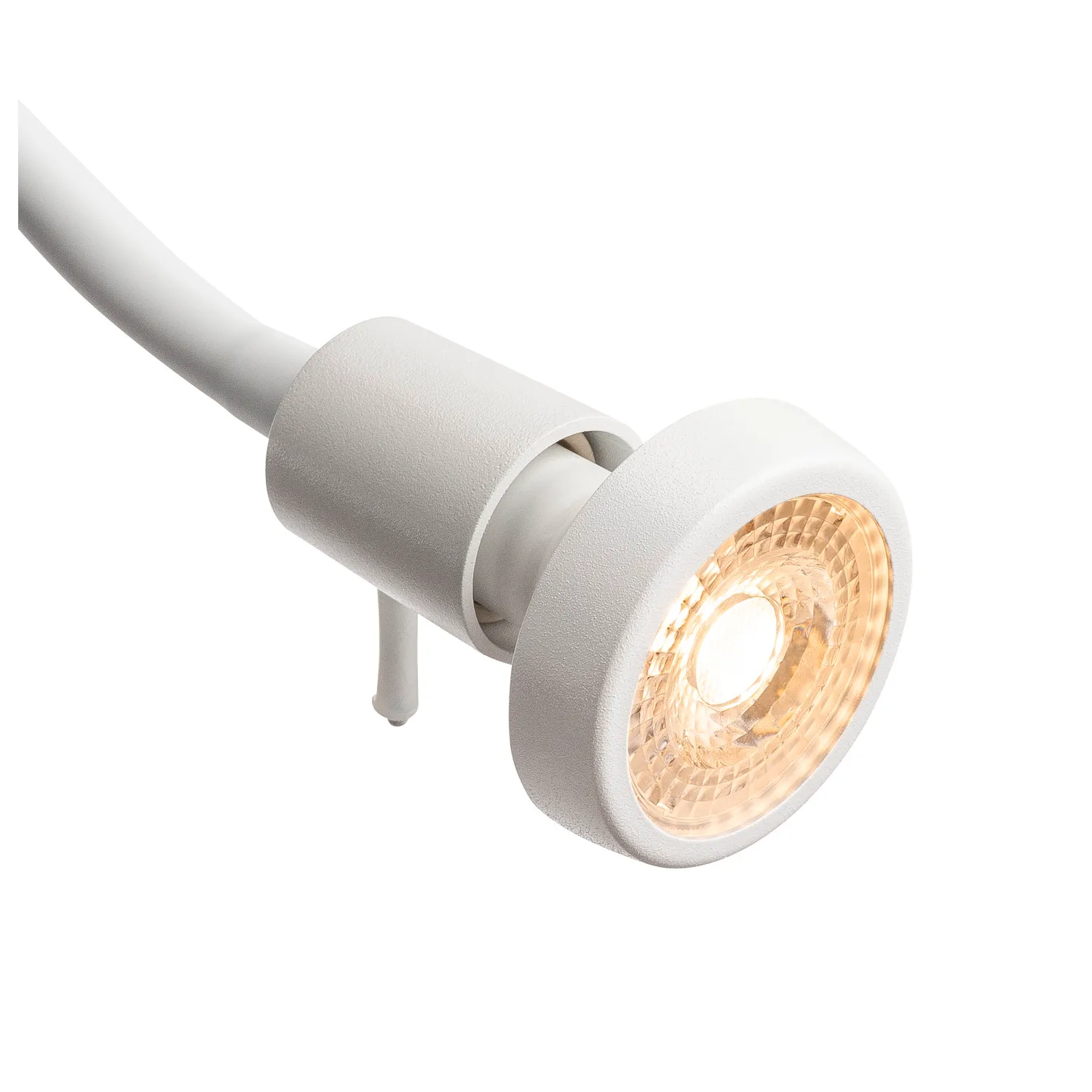 DIO FLEX PLATE QPAR51 WL, wandopbouwarmatuur voor binnen, wit