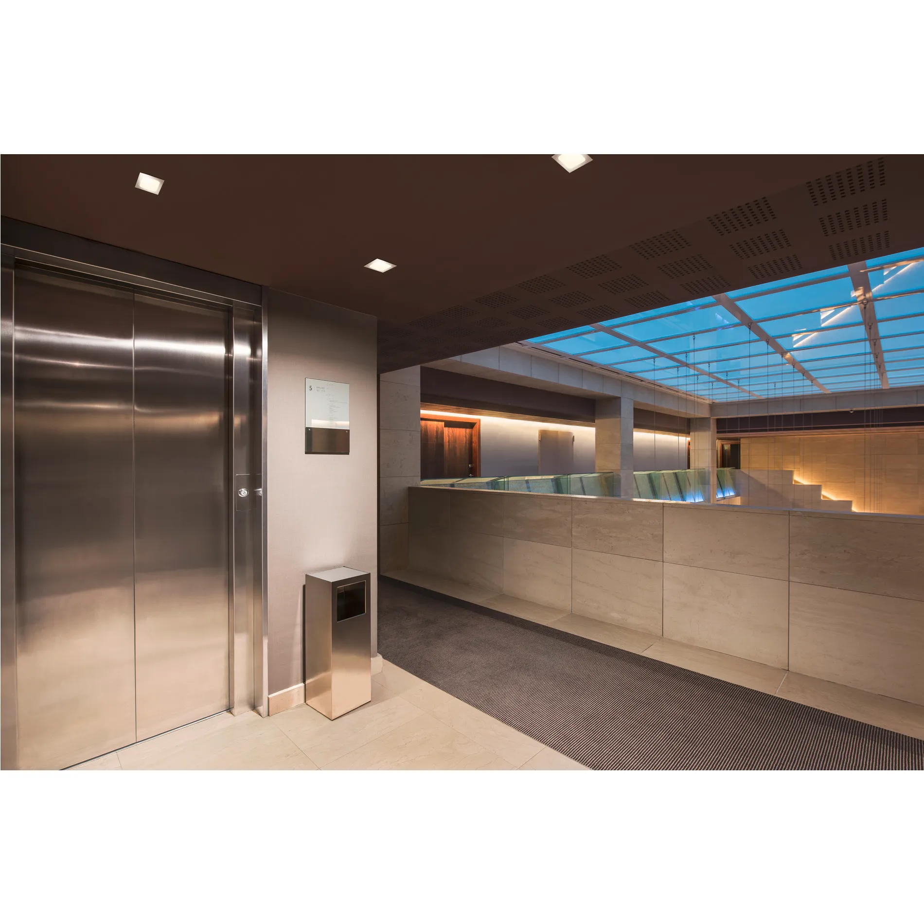 VERLUX, inbouwarmatuur, led, 3000K, mat wit, L/B/D 8,5/8,5/4,5 cm, 10W