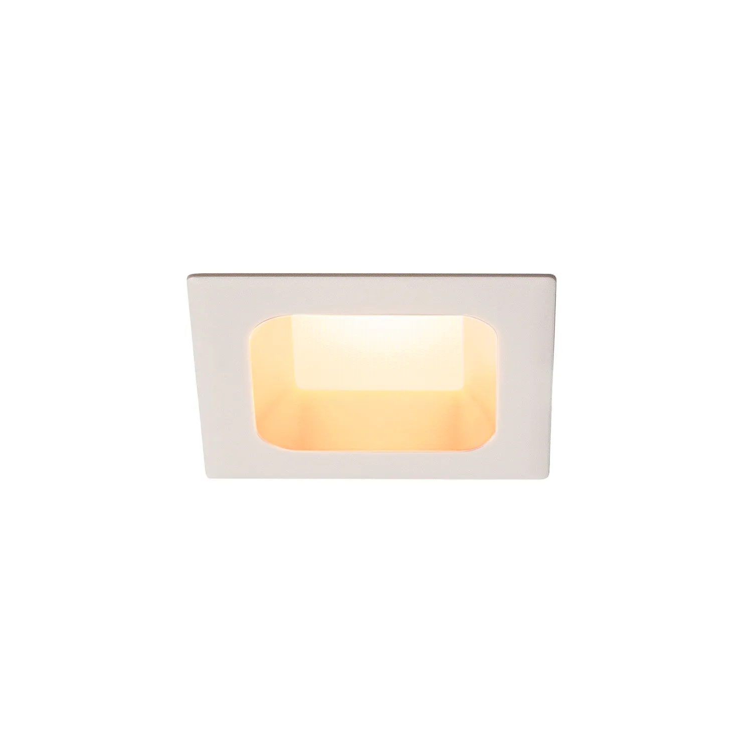 VERLUX, inbouwarmatuur, led, 3000K, mat wit, L/B/D 8,5/8,5/4,5 cm, 10W