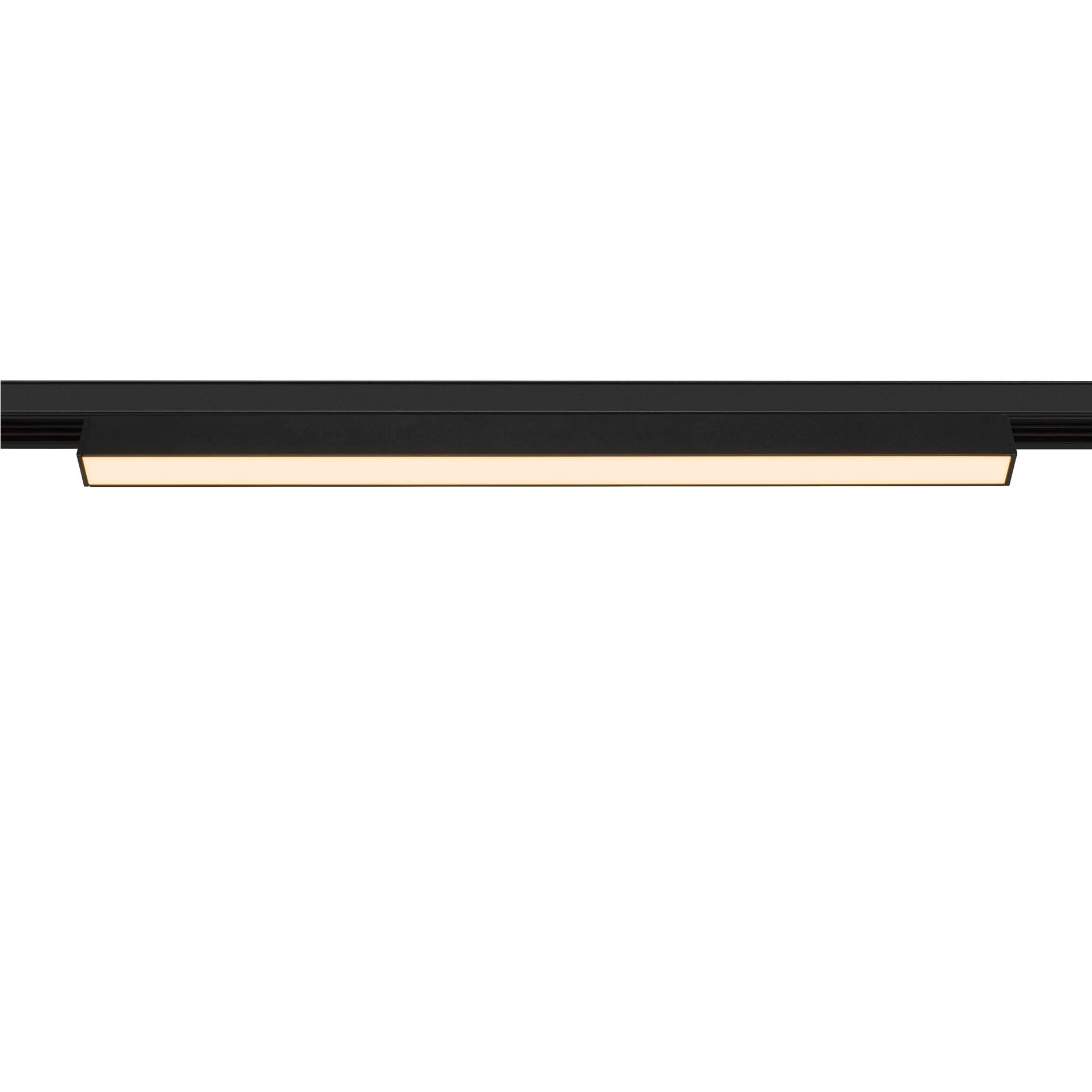 IN-LINE 44 48V TRACK, opaal, DALI, spot, zwart/zwart, 14W, 1180lm, 300