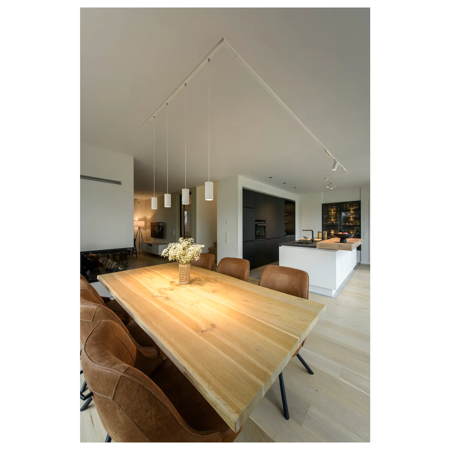 IN-LINE 22 48V TRACK, Darklight Reflector, DALI, spot, wit/wit, 7,3W,