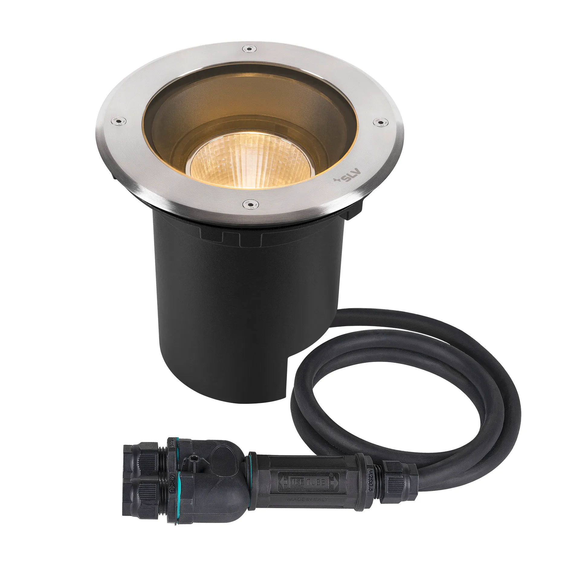 DASAR 2.0 ronde kap 24° 3000K incl. DALI-driver rvs