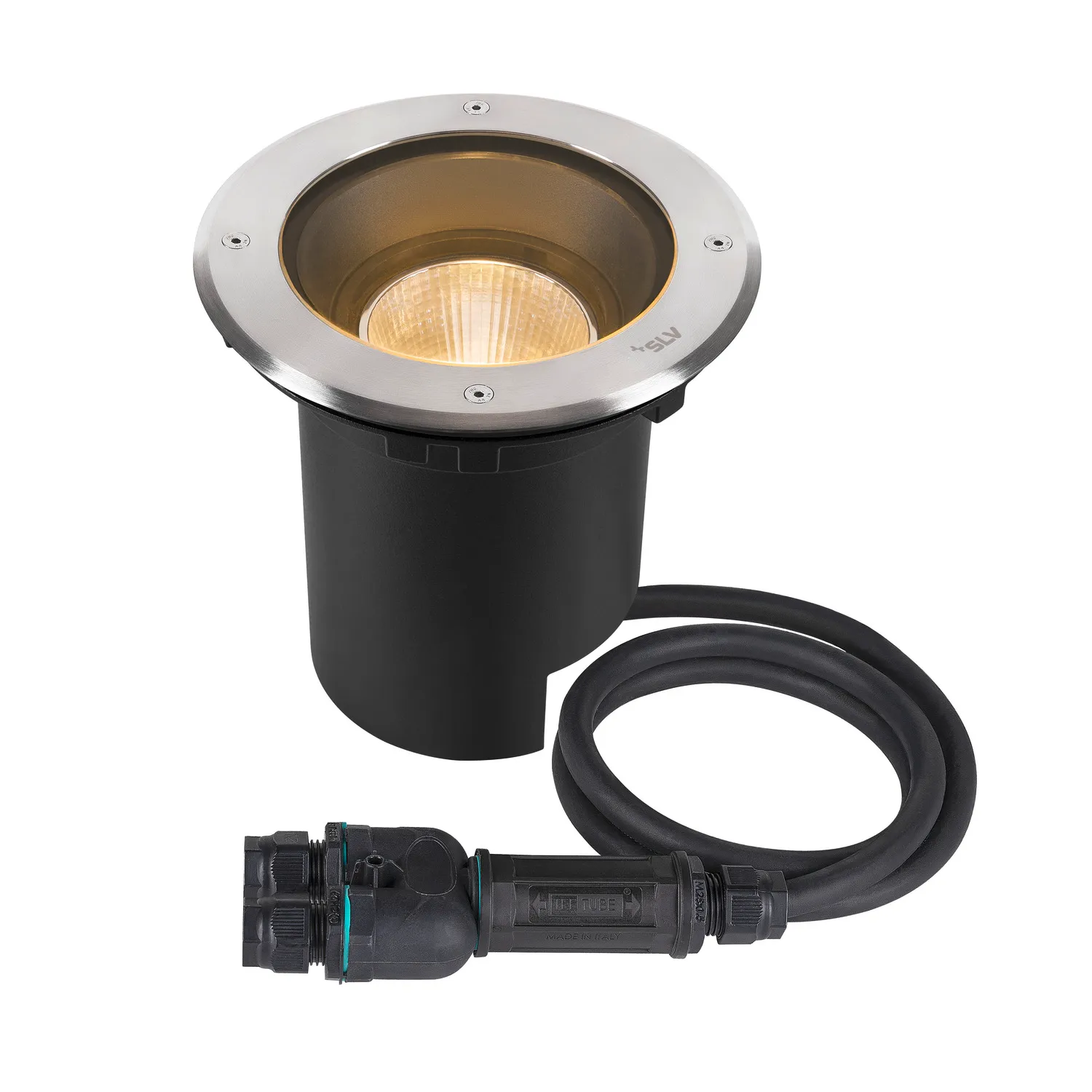 DASAR 2.0 ronde kap 24° 3000K incl. DALI-driver rvs