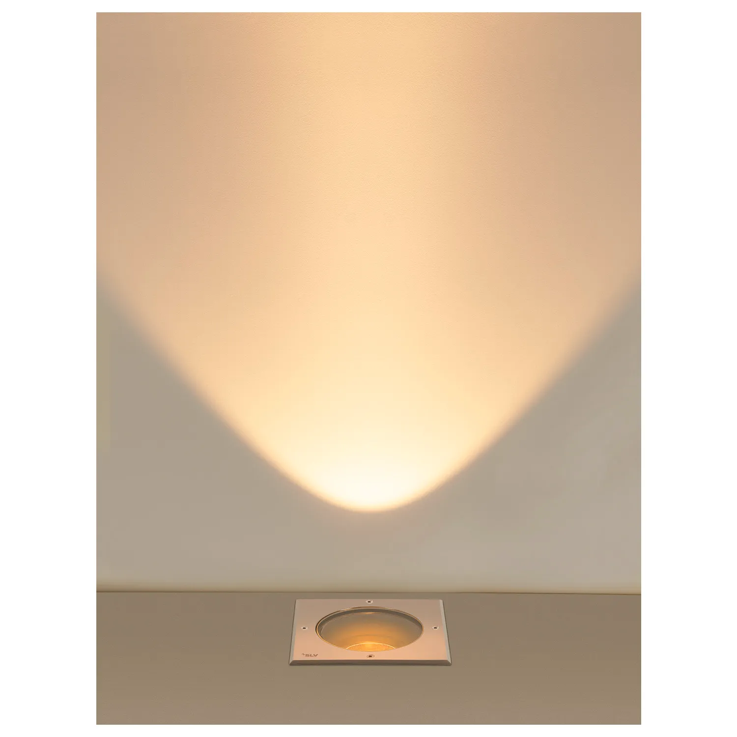 DASAR 2.0 rechthoekige kap 24° 3000K incl. DALI-driver rvs