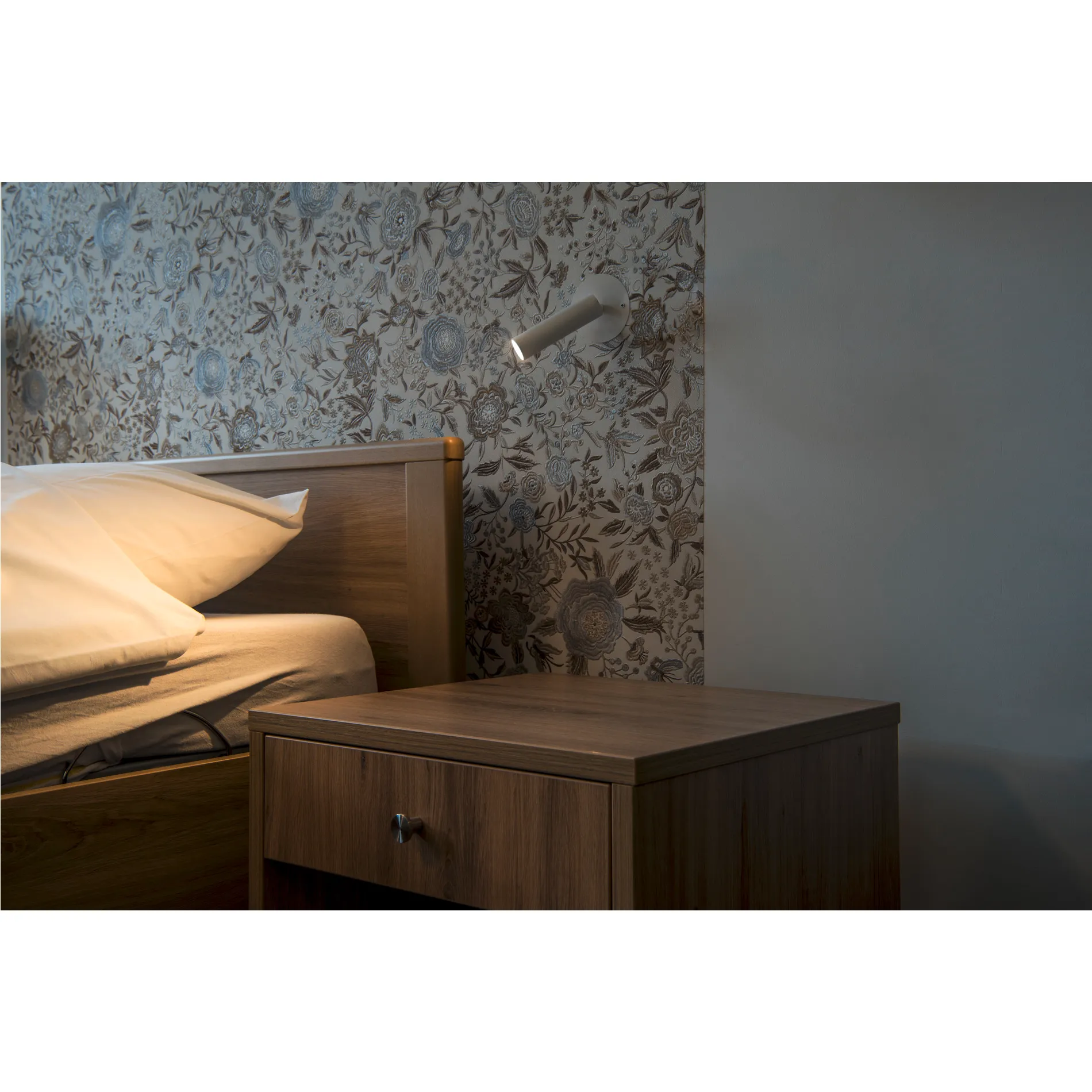 KARPO 30 Single Spot, plafond- inbouwlamp, rozet vlak, wit, 7,5 W led,