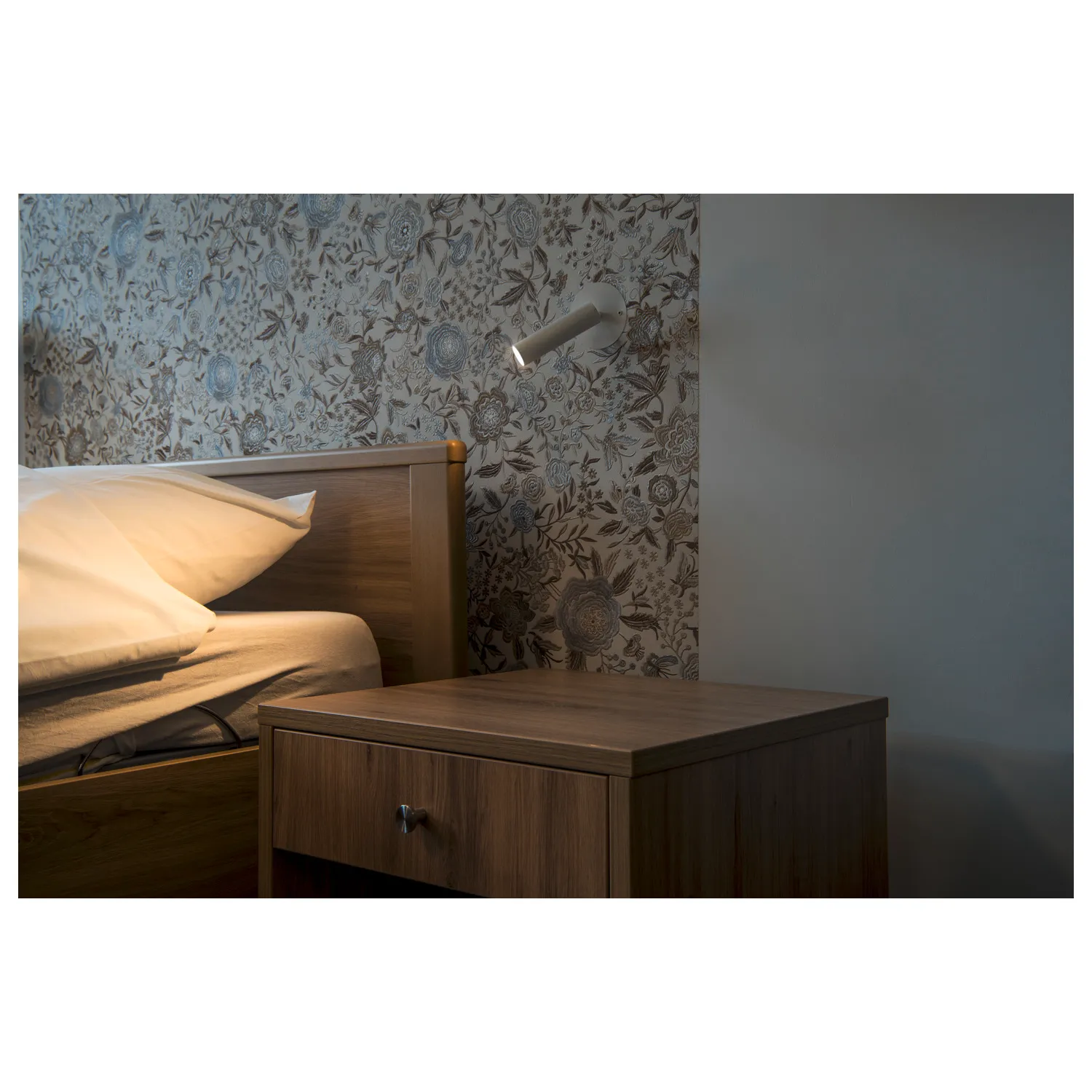 KARPO 30 Single Spot, plafond- inbouwlamp, rozet vlak, wit, 7,5 W led,