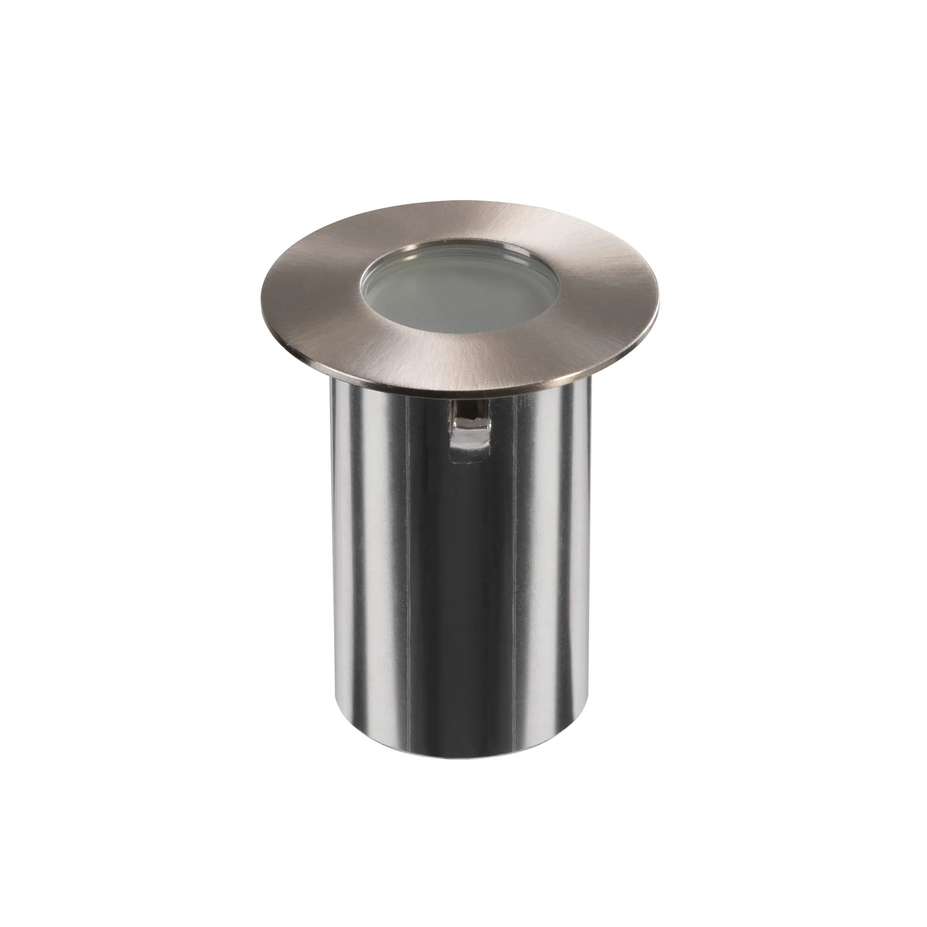 TRAIL-LITE® 60, single, vloerinbouwarmatuur, 3000K, IP67, rond, roestv