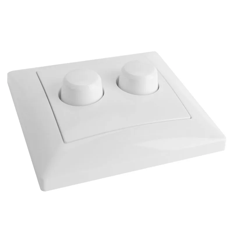 Duo dimmerknop Busch-Jaeger Balance SI incl. centraalplaat en raamwerk