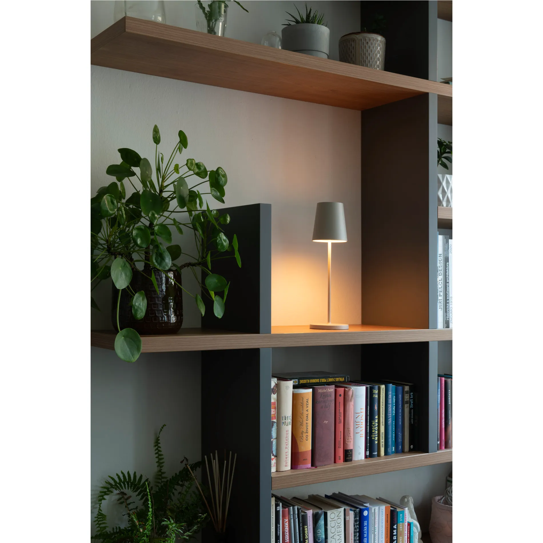 VINOLINA TWO, tafelarmatuur, accu, IP65, 2200/2700/3000K, TOUCH, wit