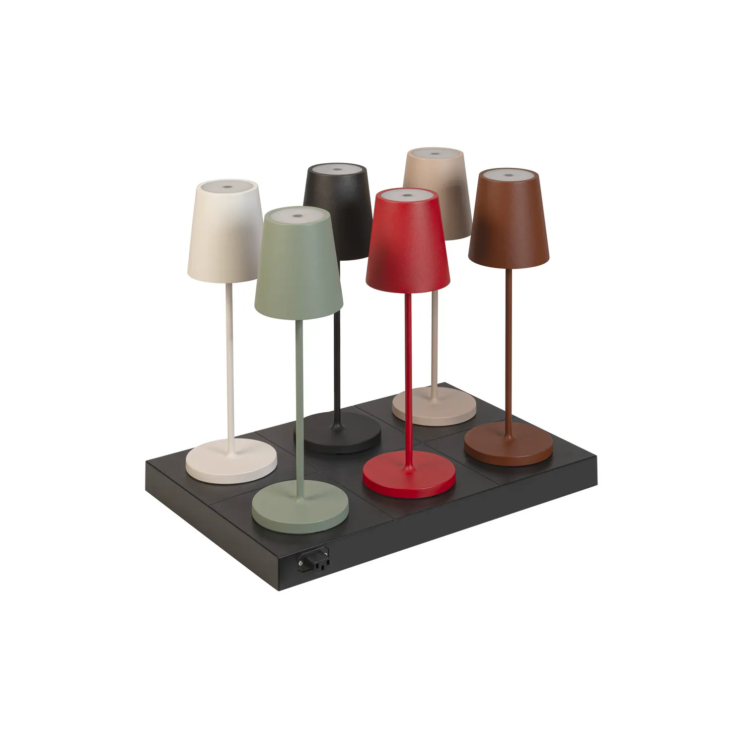 VINOLINA TWO, tafelarmatuur, accu, IP65, 2200/2700/3000K, TOUCH, wit