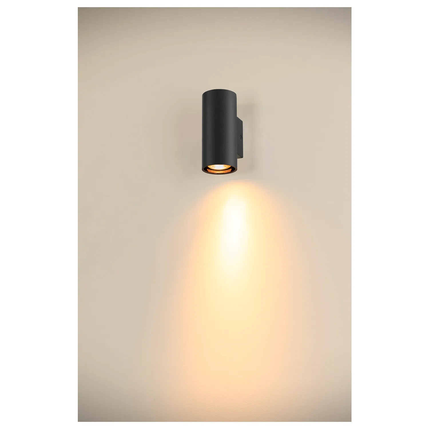 ASTO TUBE reflector, zwart/chroom