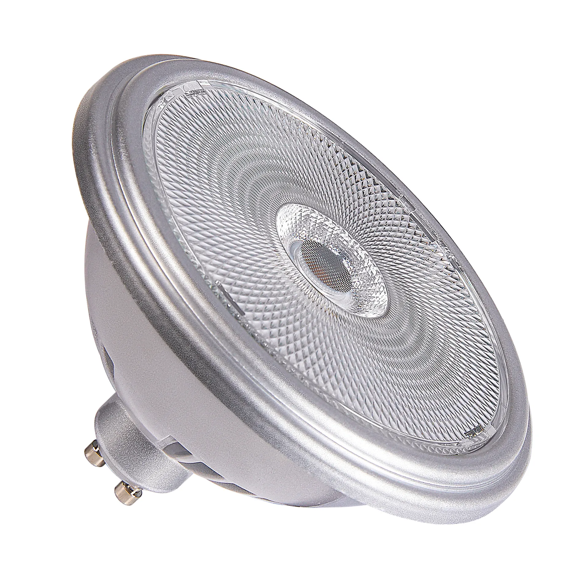 QPAR111 GU10, led lichtbron zilver 12,5W 3000K CRI90 60°
