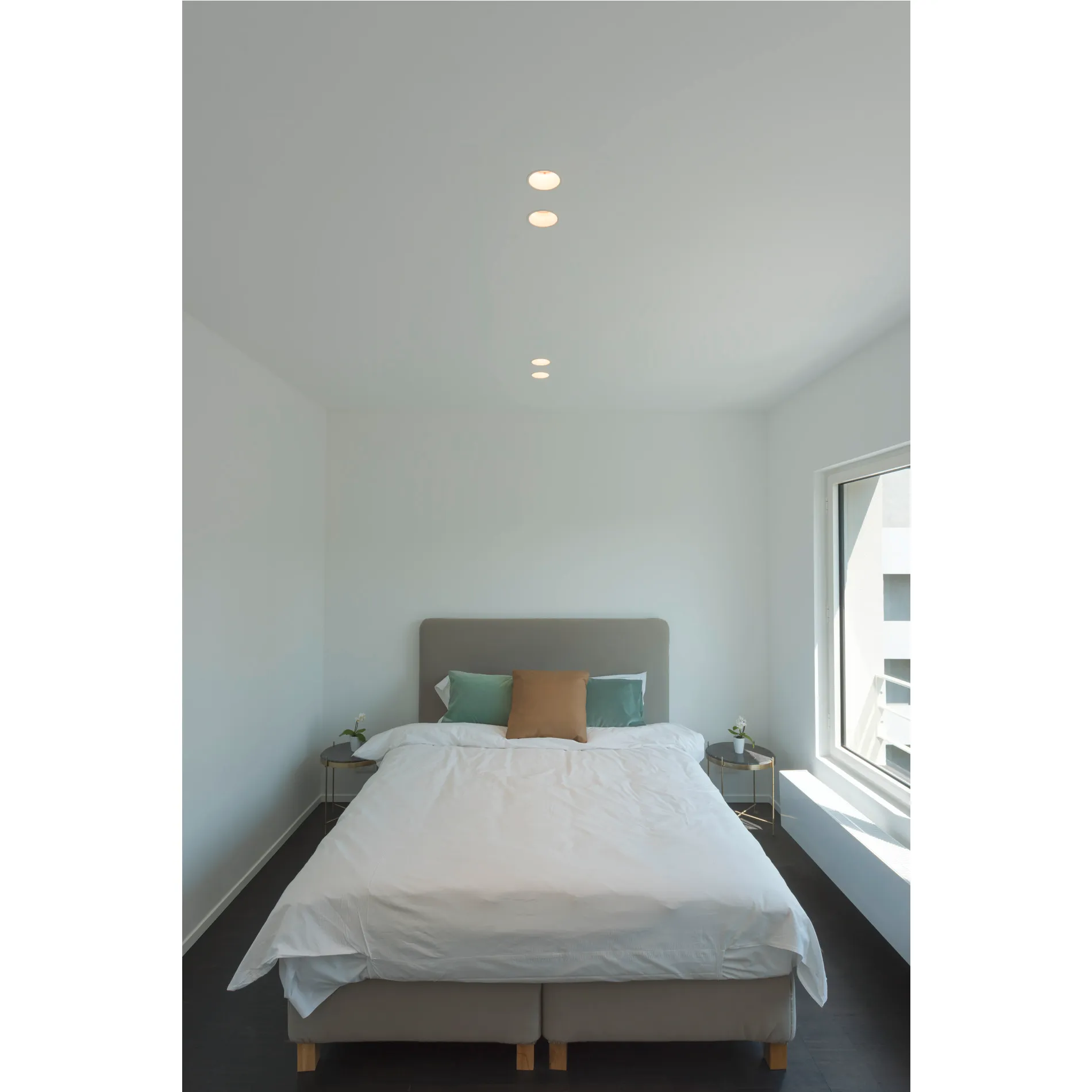 HORN-T inbouwarmatuur, QPAR111 , mat wit, GU10, max. 50 W