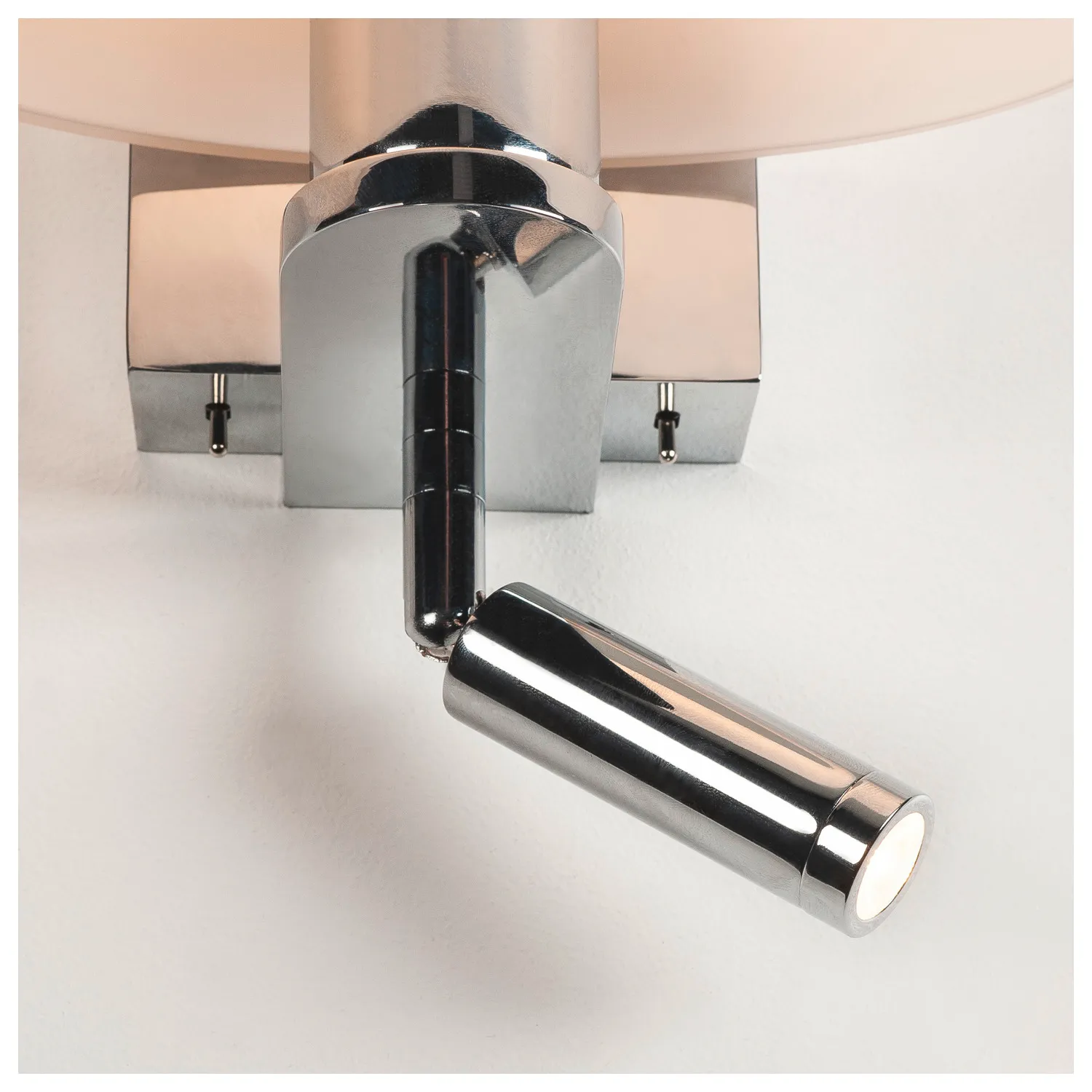 KENKUA SPOT E27 Indoor LED wandopbouwarmatuur chroom 3000K