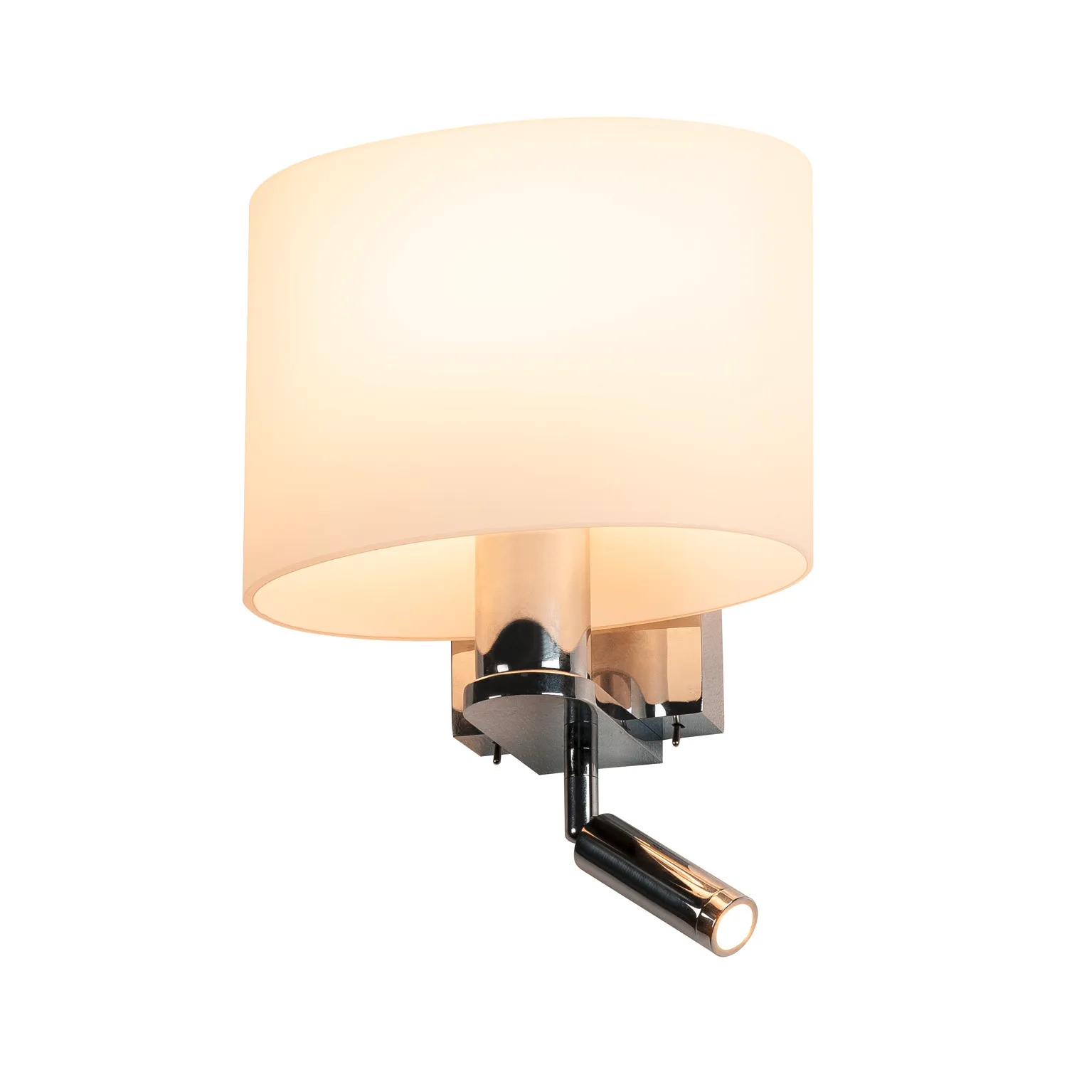 KENKUA SPOT E27 Indoor LED wandopbouwarmatuur chroom 3000K