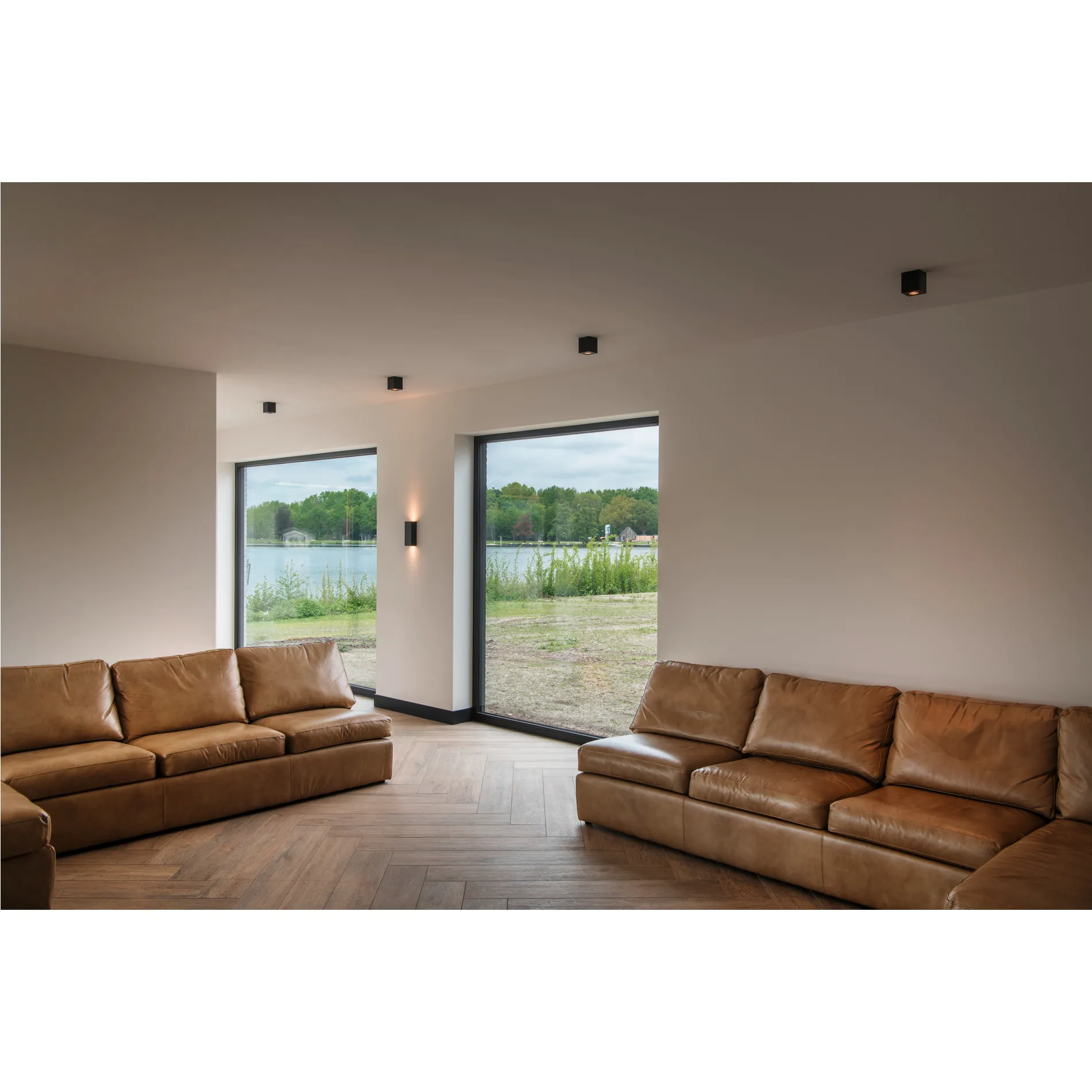 TRILEDO SQUARE CL opbouwdownlight, mat zwart, led, 6 W, 38°, 3000 k, i