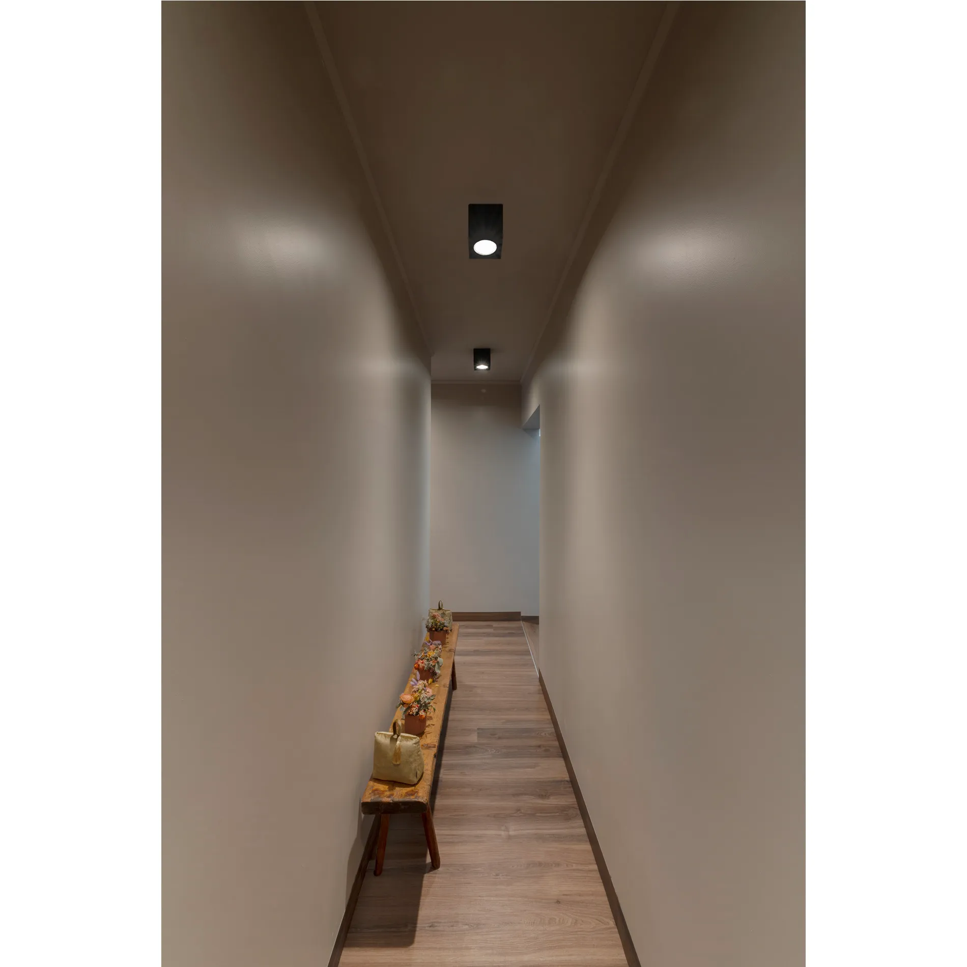 TRILEDO SQUARE CL opbouwdownlight, mat zwart, led, 6 W, 38°, 3000 k, i