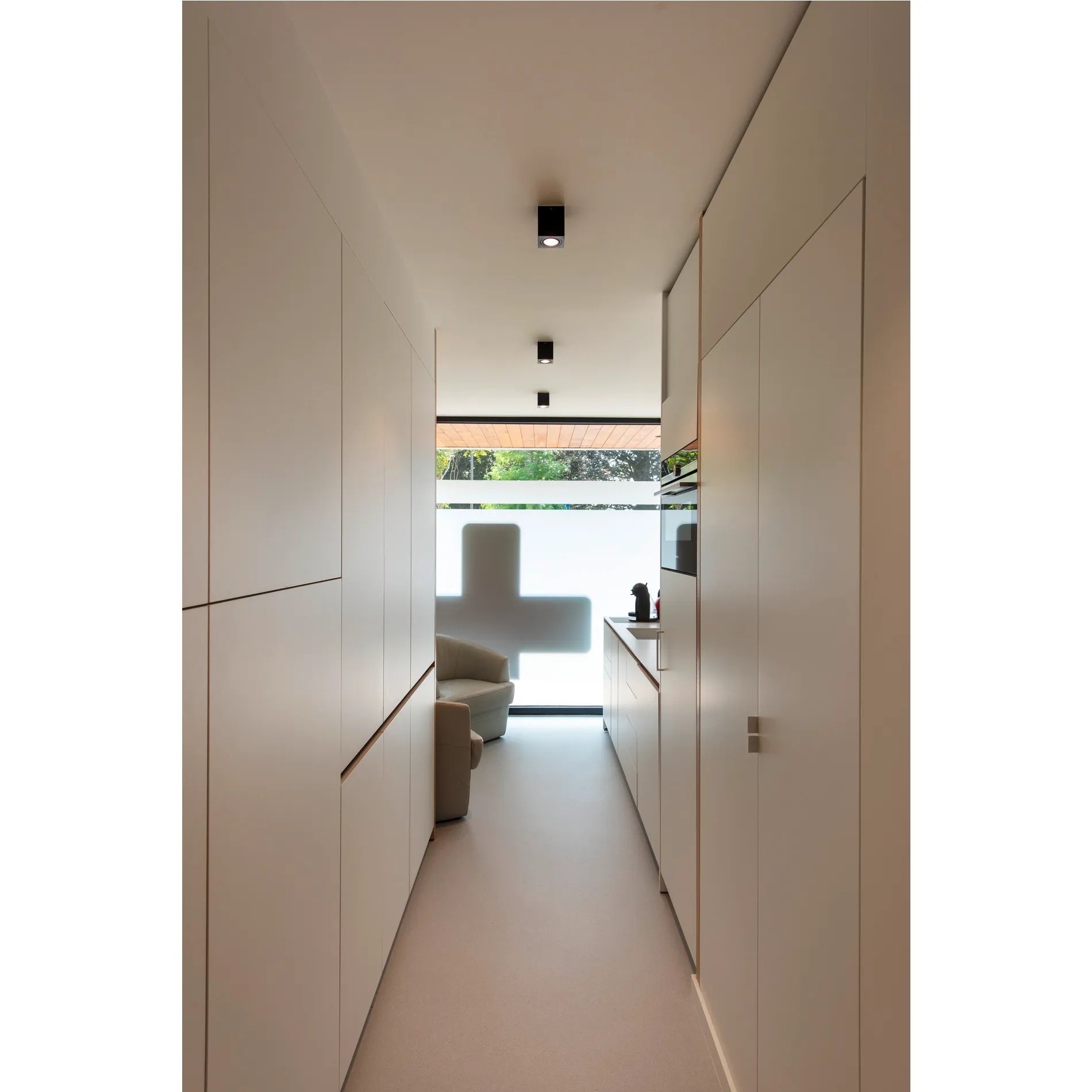 TRILEDO SQUARE CL opbouwdownlight, mat zwart, led, 6 W, 38°, 3000 k, i