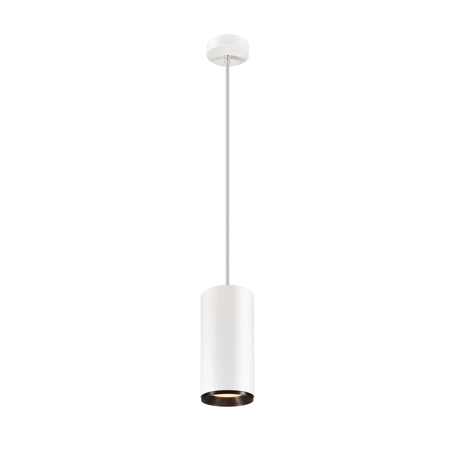 NUMINOS® DALI XL, pendelarmatuur wit/zwart 36W 3000K 24°