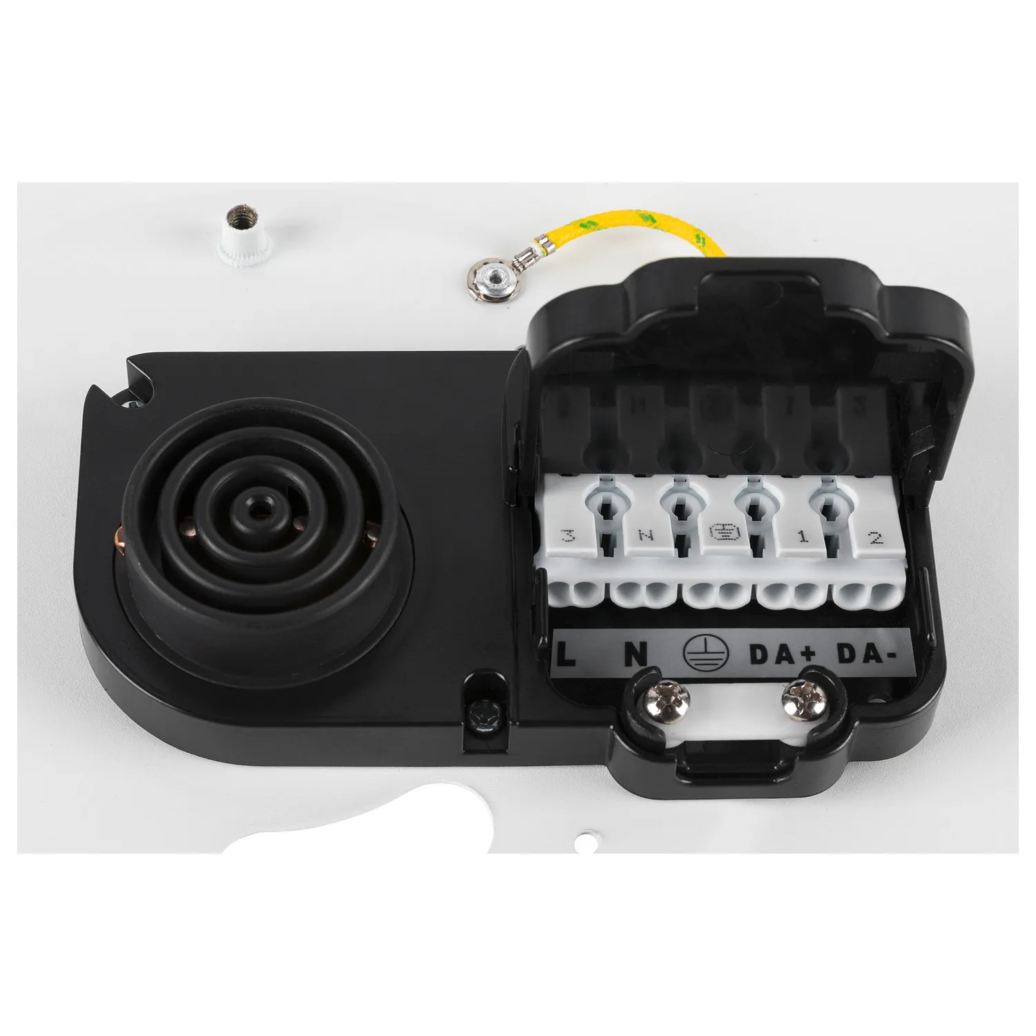 MEDO® PRO 90, plafondopbouwarmatuur, rond, 3000/4000K, 75W, DALI, touc