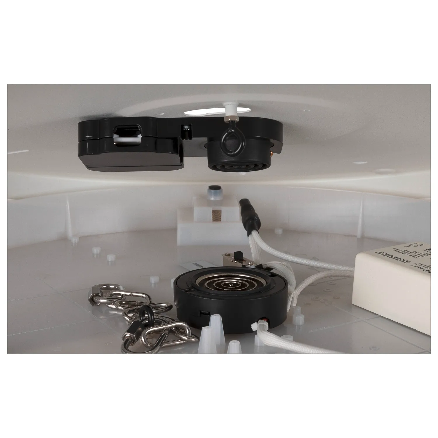 MEDO® PRO 90, plafondopbouwarmatuur, rond, 3000/4000K, 75W, DALI, touc