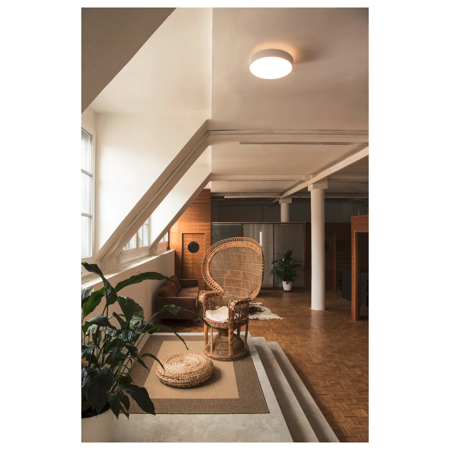 MEDO® 40, wand- en plafondopbouwarmatuur, rond, 2700/3000/4000K, 20W,