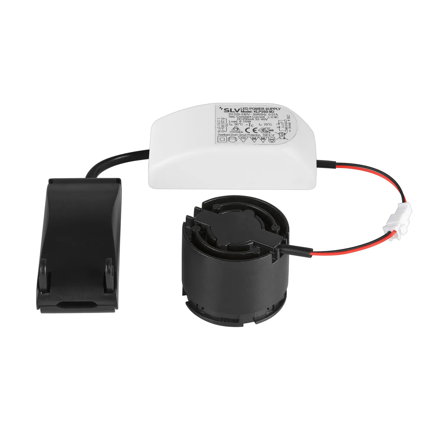 NEW TRIA®, led module, rond, 1800-3000K, 60°, FASE, zwart