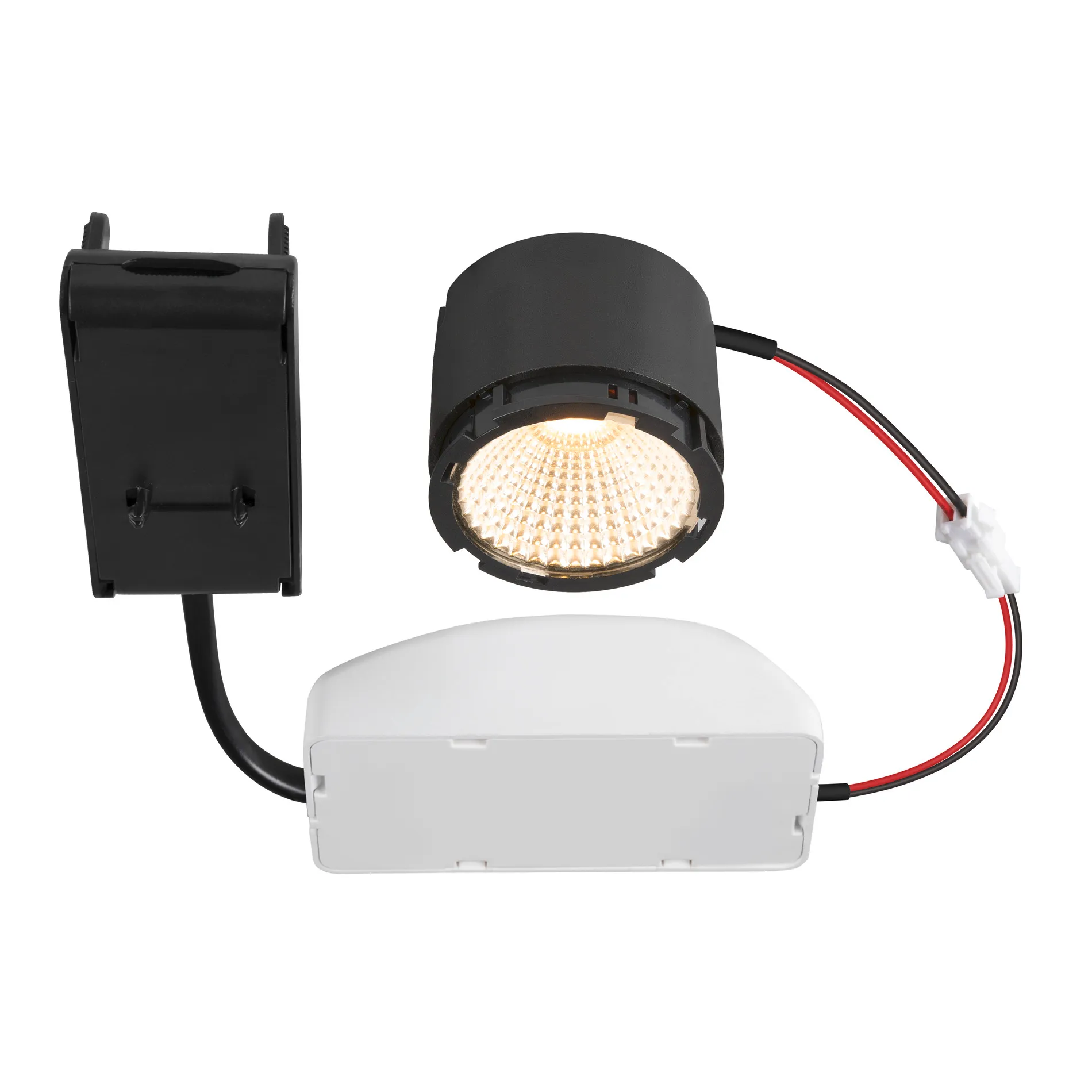 NEW TRIA®, led module, rond, 1800-3000K, 60°, FASE, zwart
