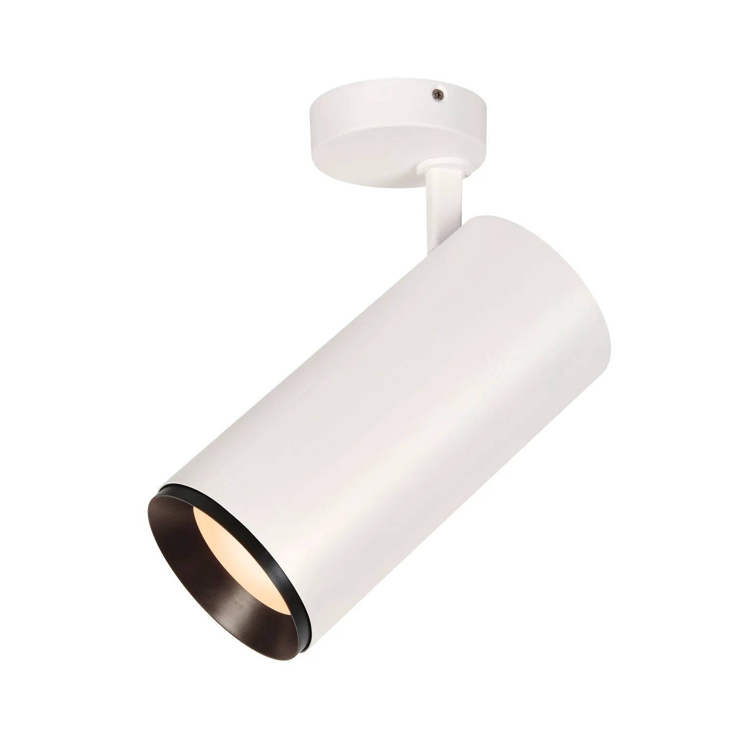 NUMINOS® SPOT XL FASE, plafondopbouwarmatuur wit/zwart 36W 3000K 60°
