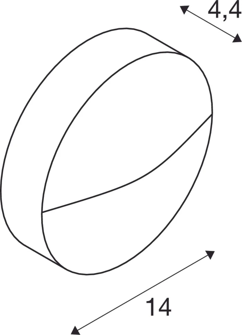 DOWNUNDER OUT round WL Outdoor LED wandinbouwarmatuur antraciet 3000K