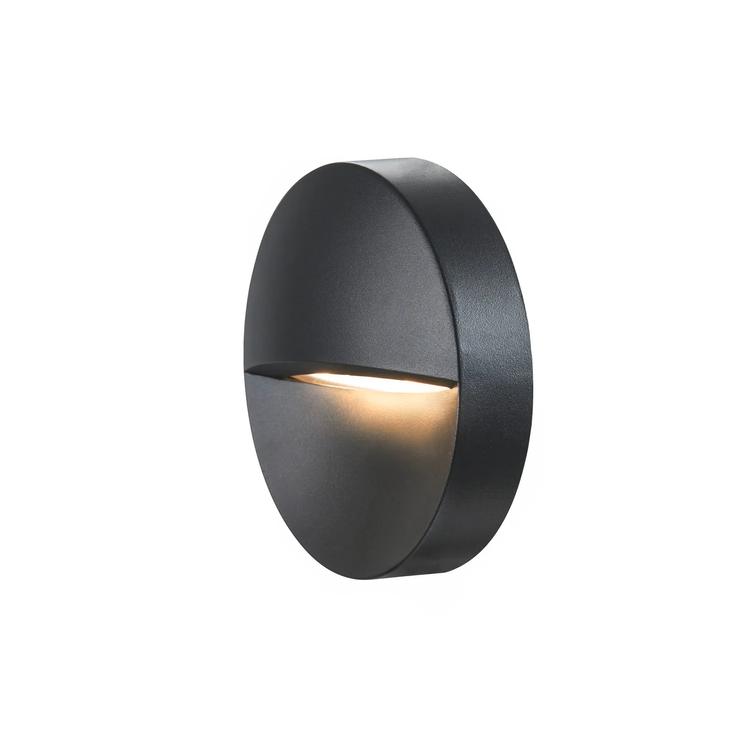 DOWNUNDER OUT round WL Outdoor LED wandinbouwarmatuur antraciet 3000K