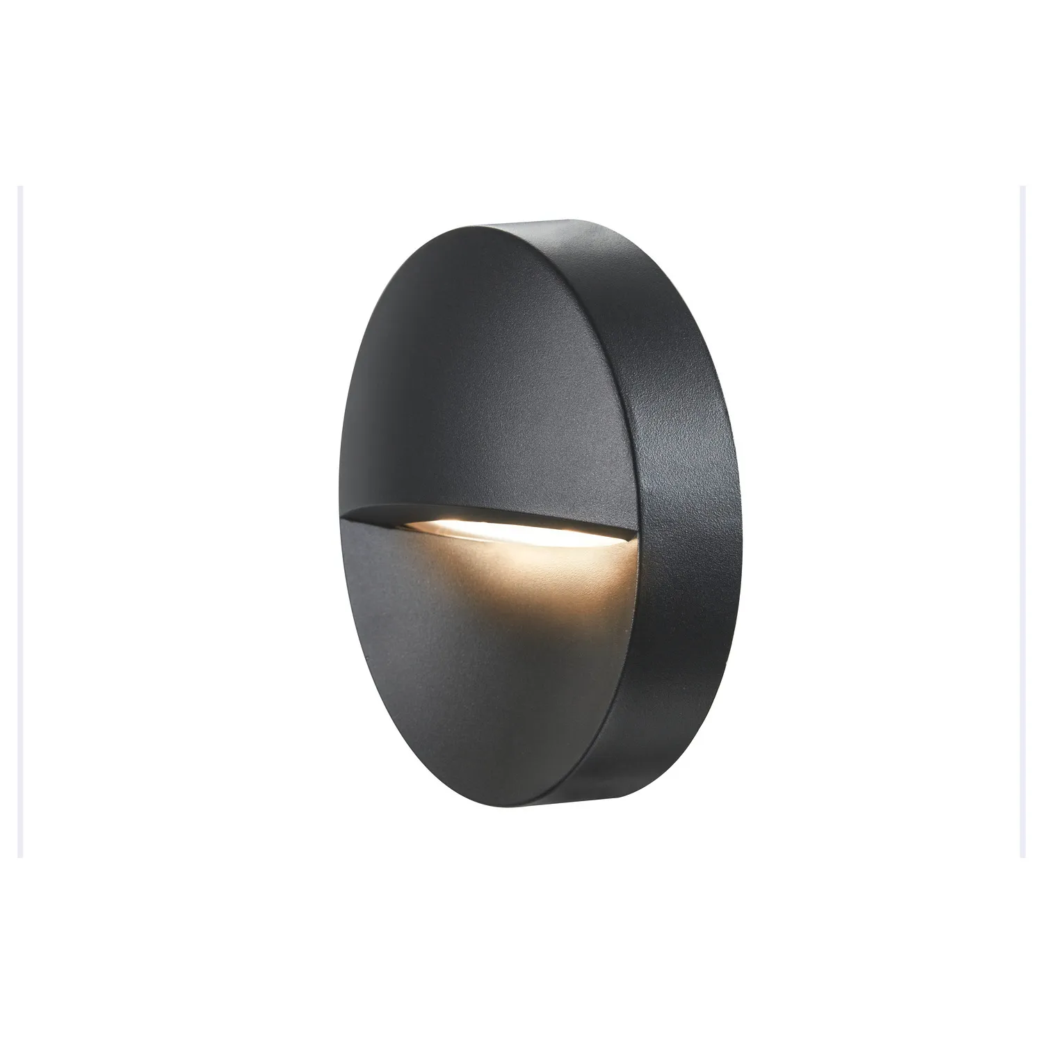DOWNUNDER OUT round WL Outdoor LED wandinbouwarmatuur antraciet 3000K