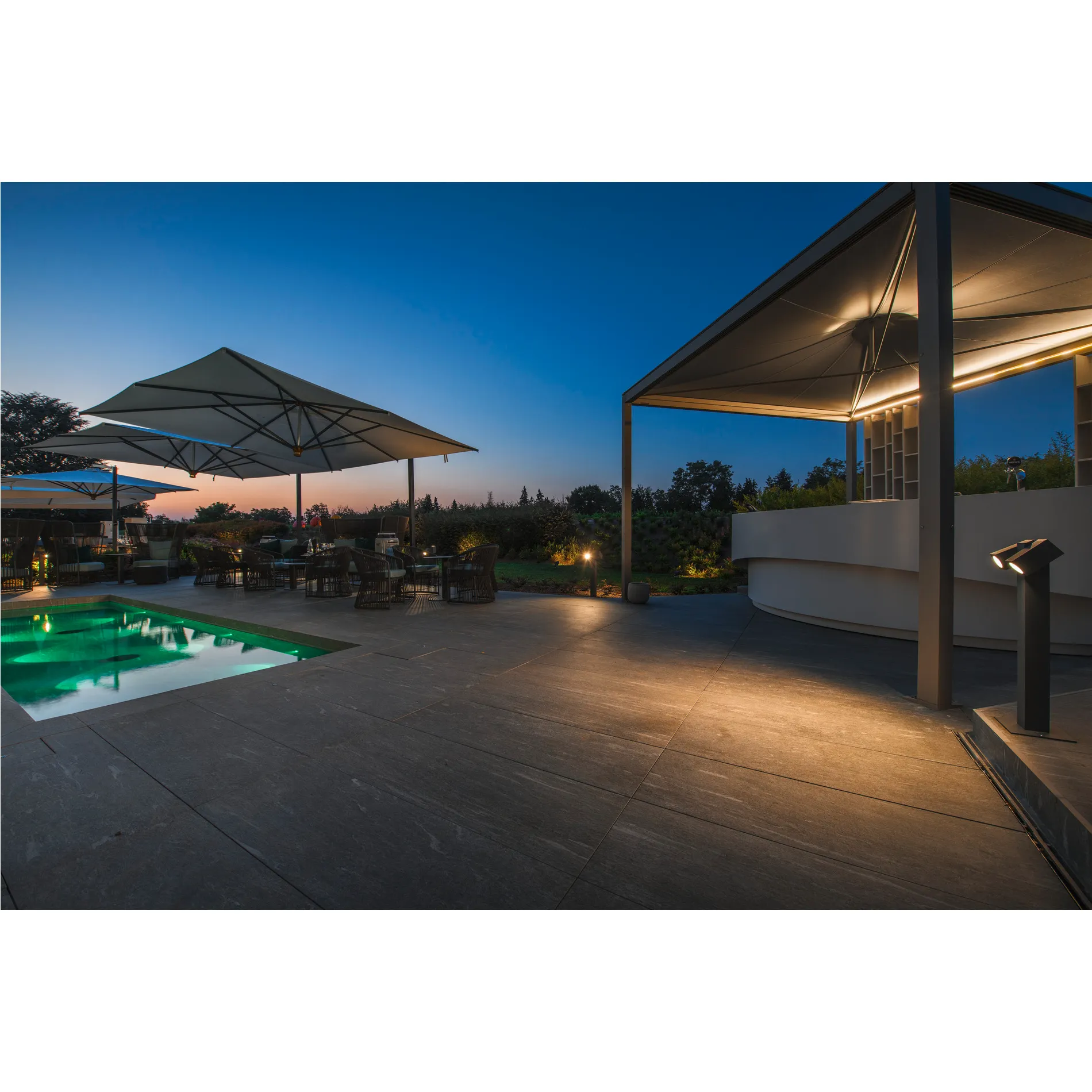 THEO PATHLIGHT double QPAR51 Outdoor staand armatuur antraciet