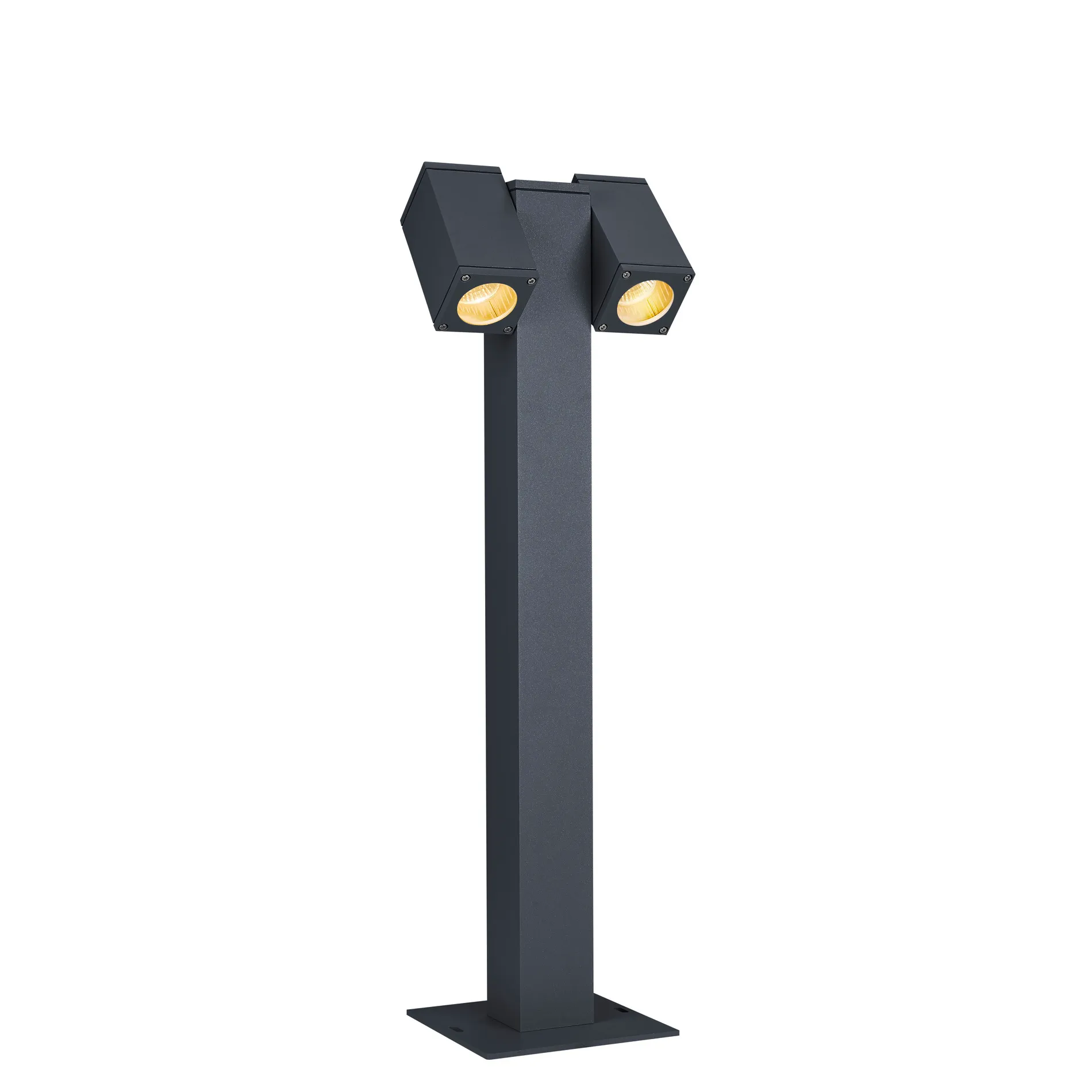 THEO PATHLIGHT double QPAR51 Outdoor staand armatuur antraciet