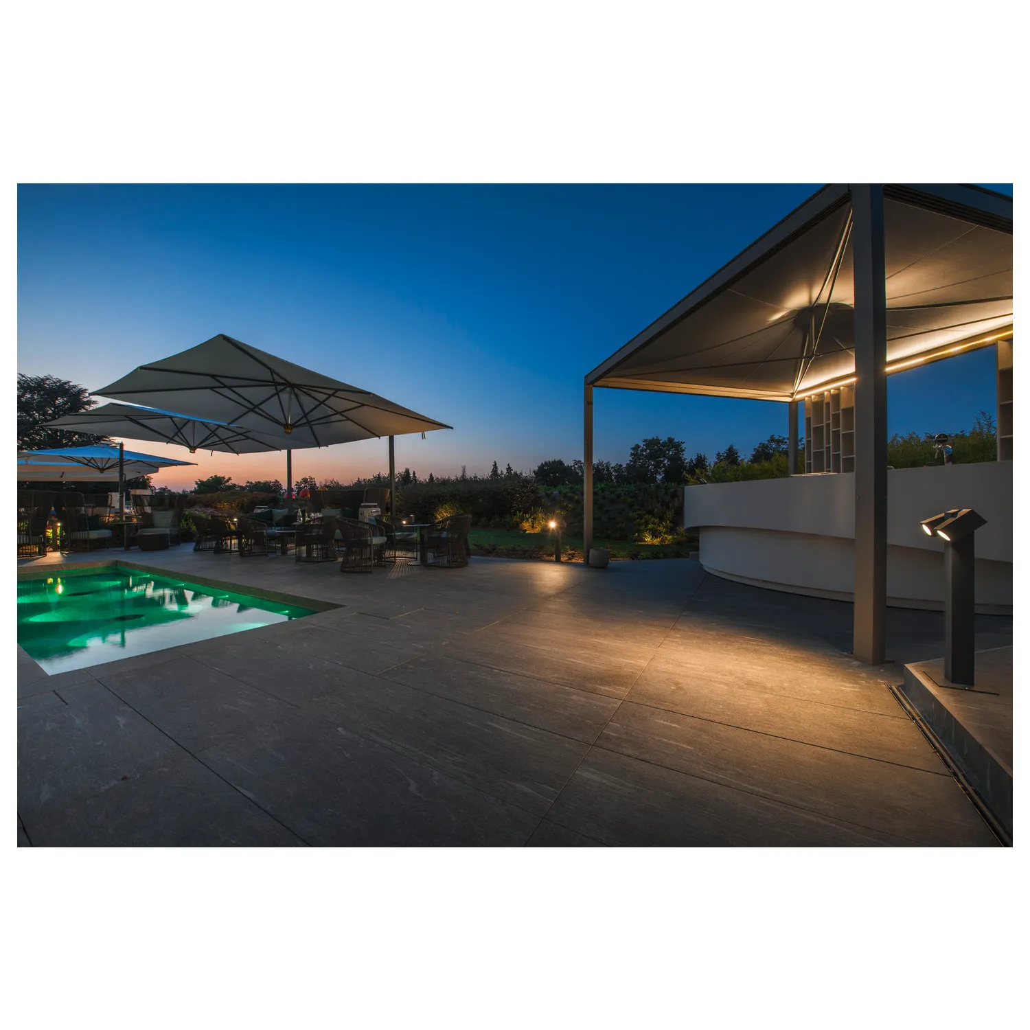 THEO PATHLIGHT double QPAR51 Outdoor staand armatuur antraciet