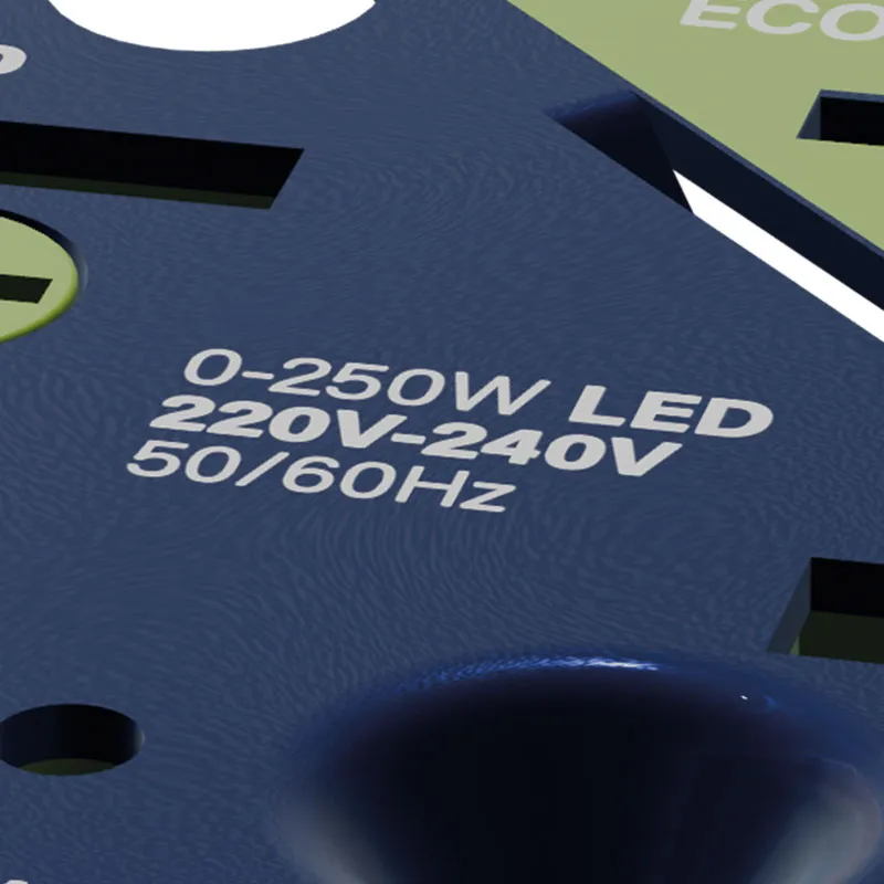 ECO-DIM.02 PRO led dimmer universeel 0-250W fase aan- en afsnijding