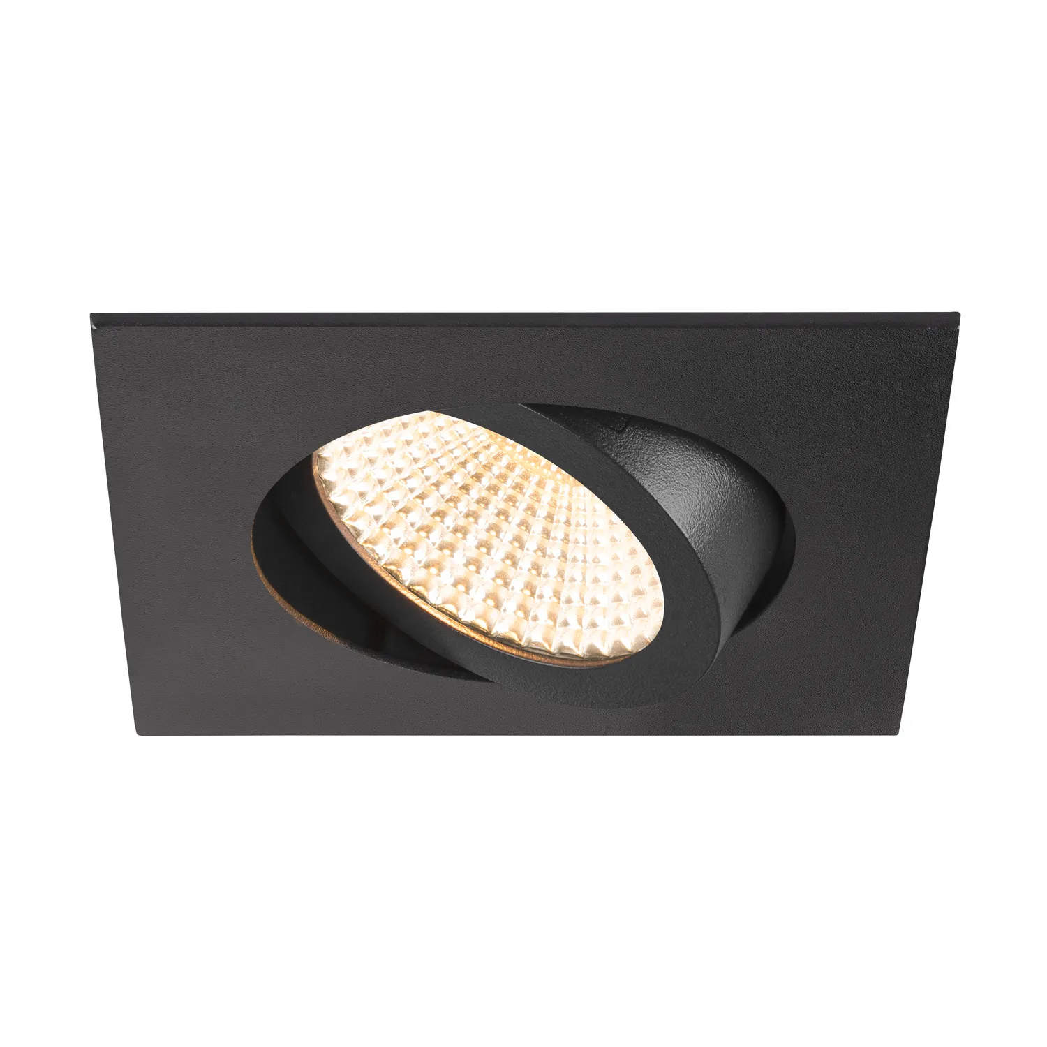 NEW TRIA® 68, plafondinbouwlamp, 1800-3000K, 60°, IP20, vierkant, zwar