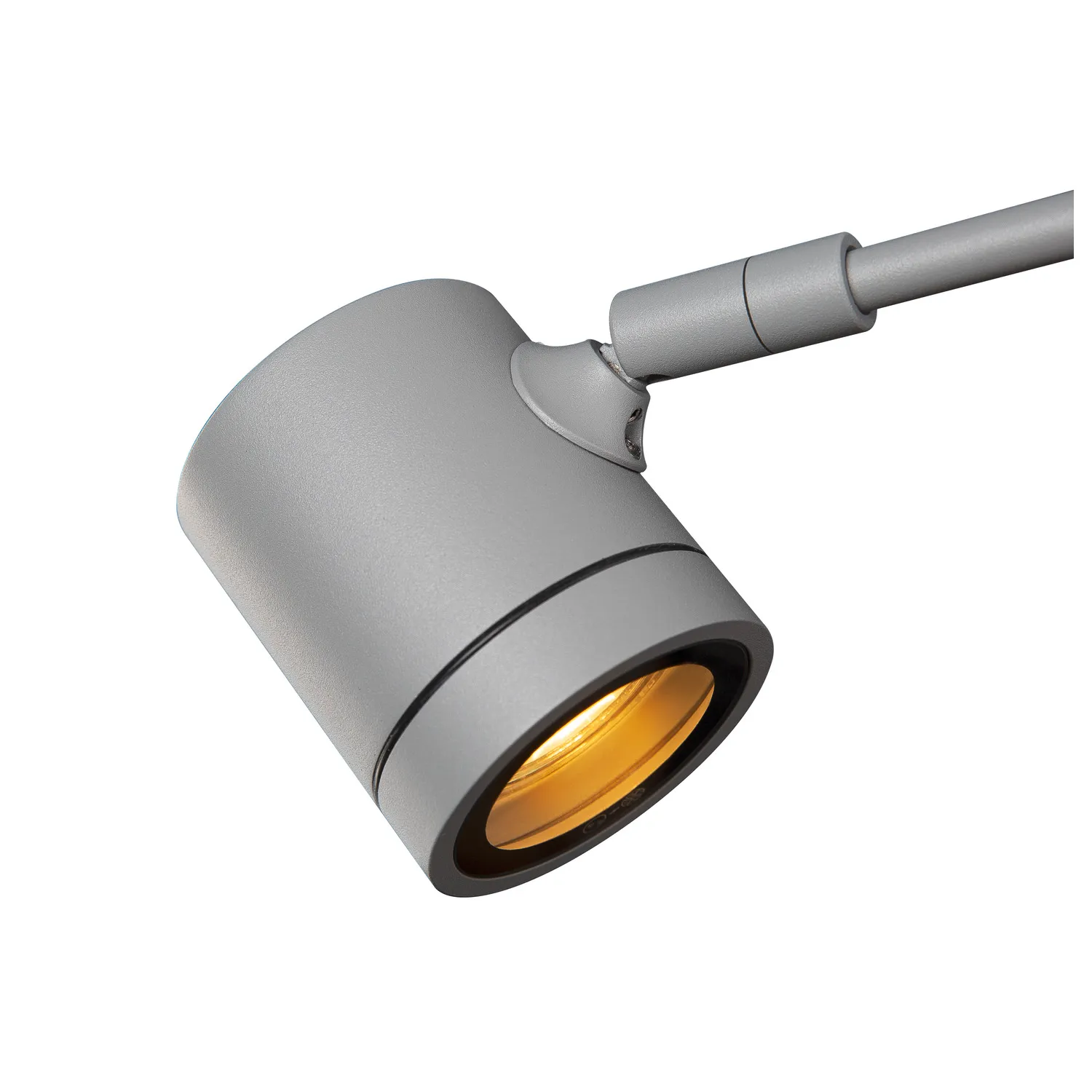 NEW MYRA DISPLAY CURVE, zilvergrijs, GU10, max. 50W, IP55