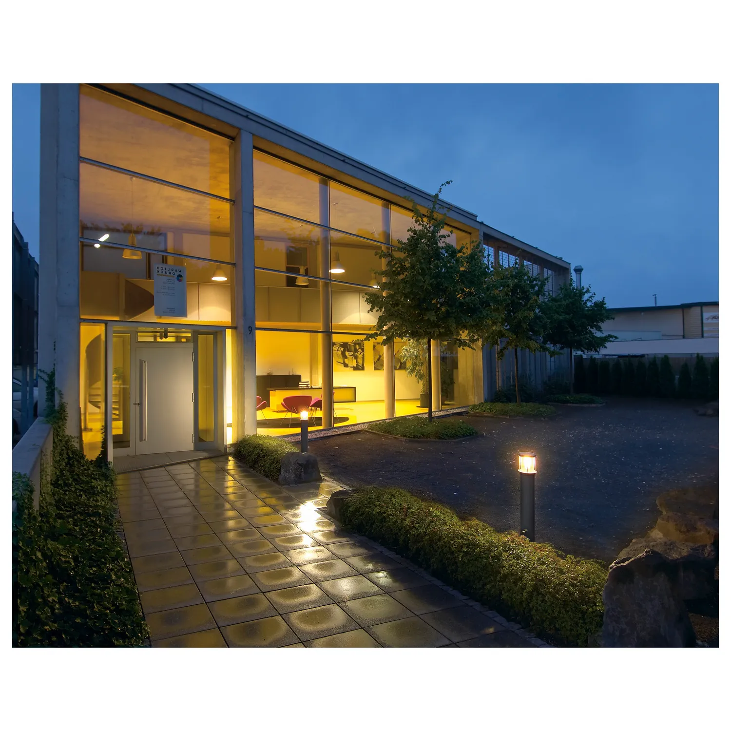 OTOS GLASS, antraciet, E27 Energy Saver, max. 15W, IP43