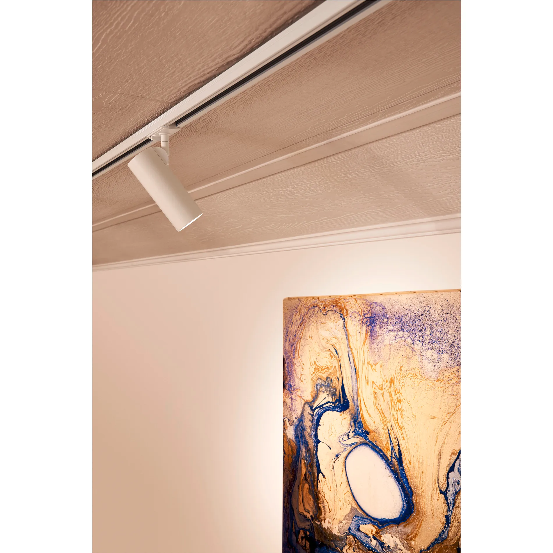 HELIA 50 LED spot voor 1-fase hoogvolt-stroomrail, 3000K, wit, 35°, i