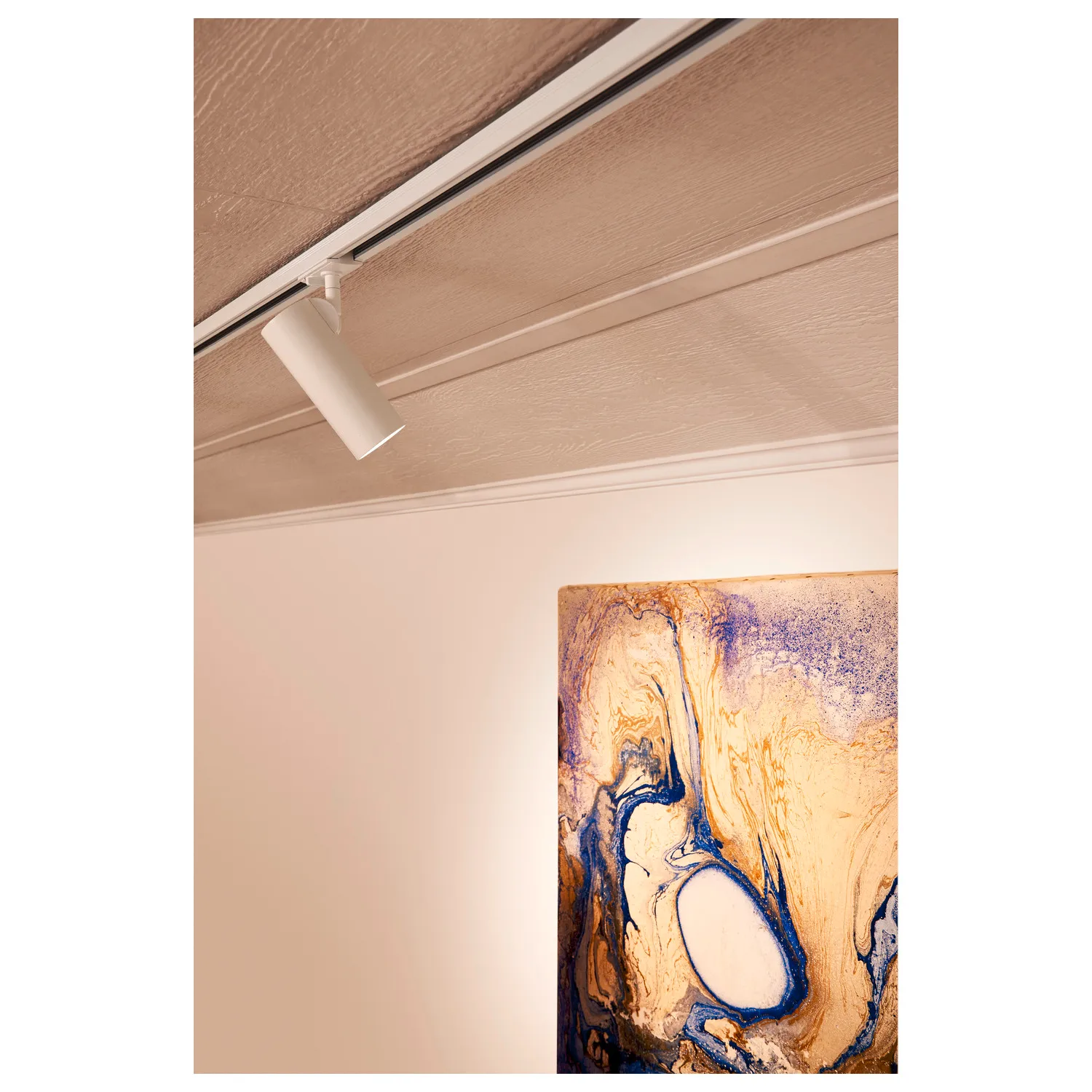 HELIA 50 LED spot voor 1-fase hoogvolt-stroomrail, 3000K, wit, 35°, i