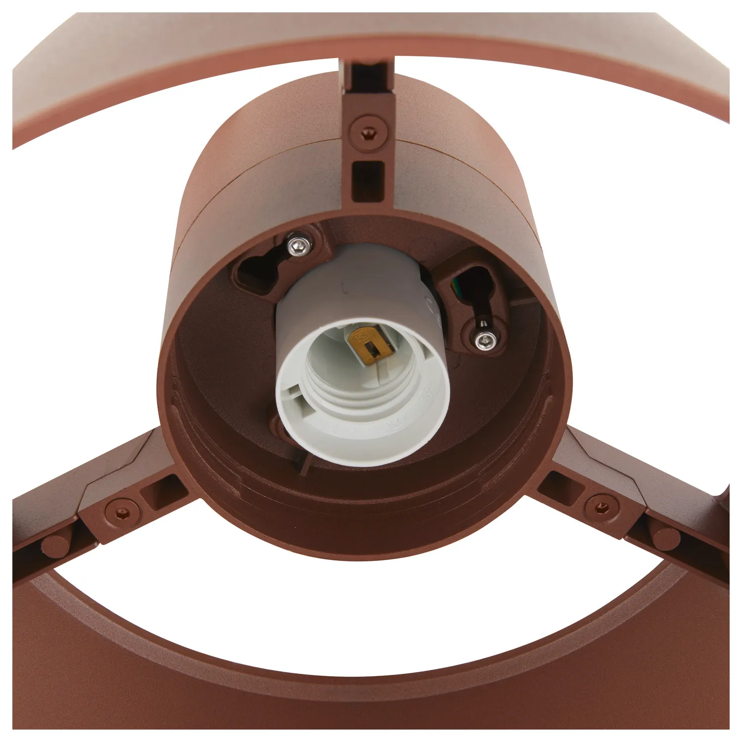 PHOTONI, plafondopbouwarmatuur, conisch, 1 x max. 13 W, E27, roest