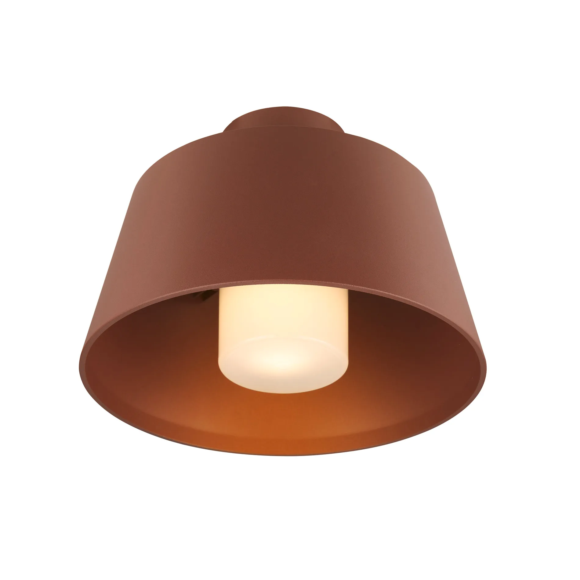 PHOTONI, plafondopbouwarmatuur, conisch, 1 x max. 13 W, E27, roest