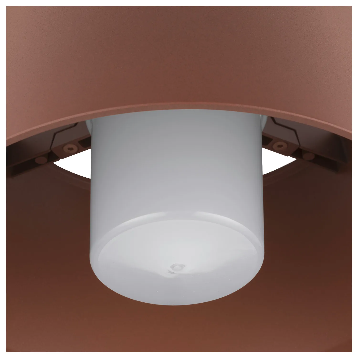 PHOTONI, plafondopbouwarmatuur, conisch, 1 x max. 13 W, E27, roest