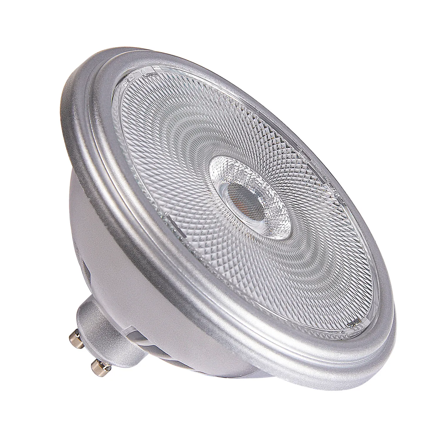 QPAR111 GU10, led lichtbron zilver 12,5W 4000K CRI90 60°