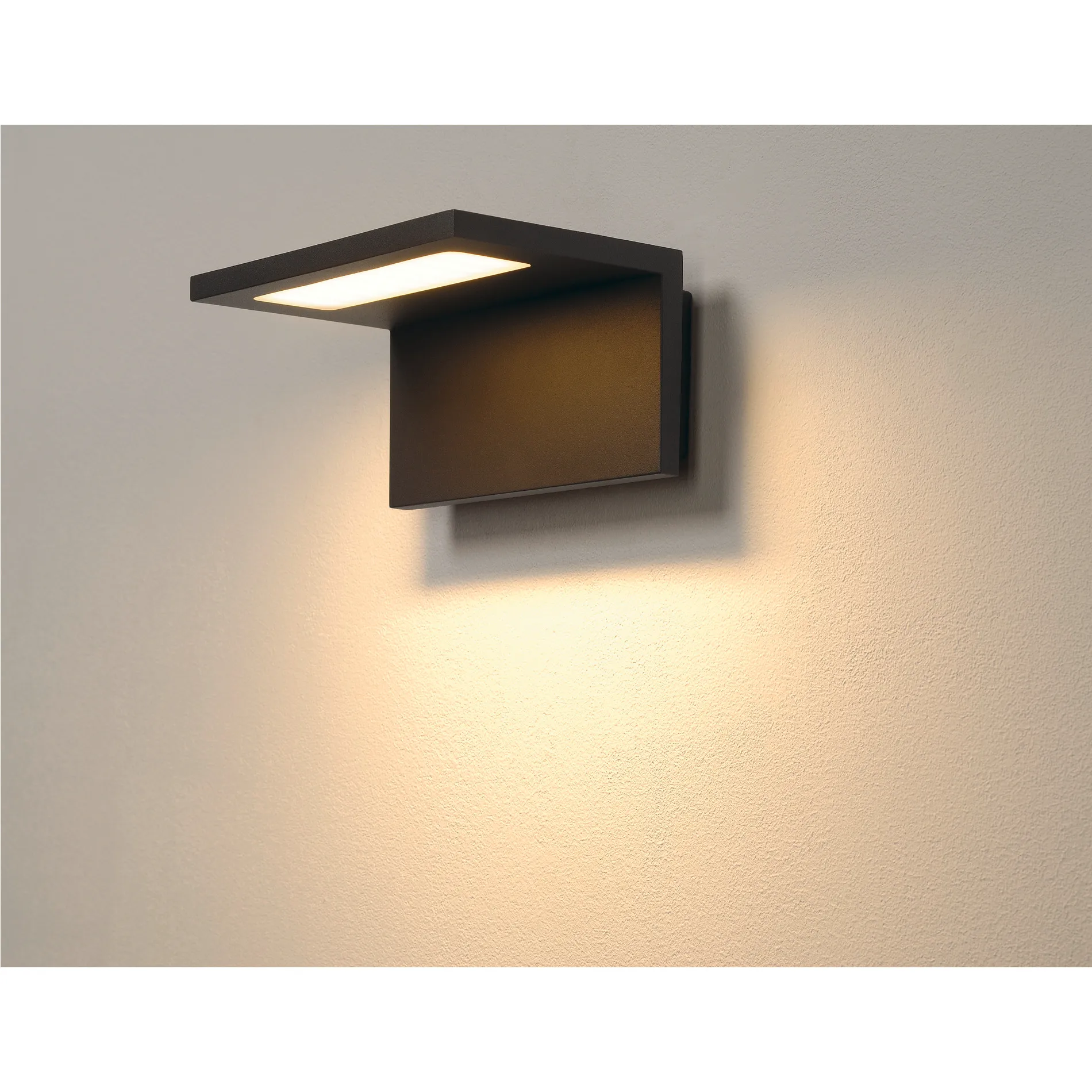 ANGOLUX WALL, antraciet, 36 SMD LED, 3000K