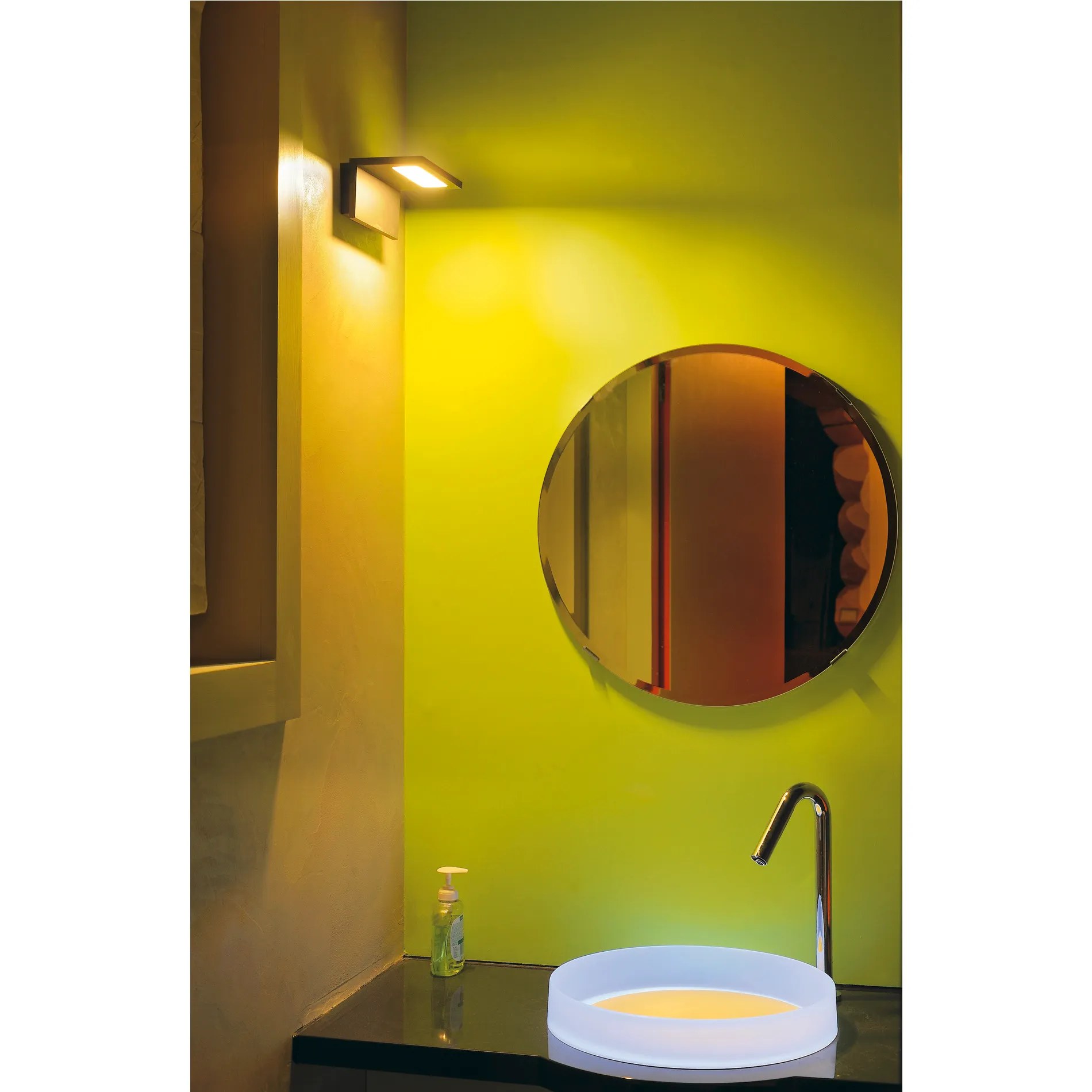 ANGOLUX WALL, antraciet, 36 SMD LED, 3000K