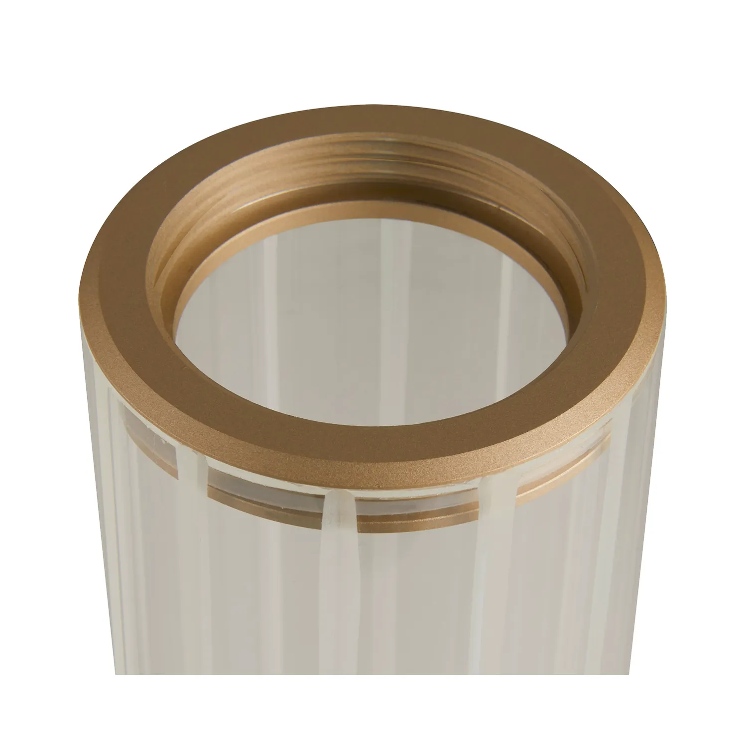 LYGANT double, wandopbouwarmatuur, 3000K, 11 W, messing